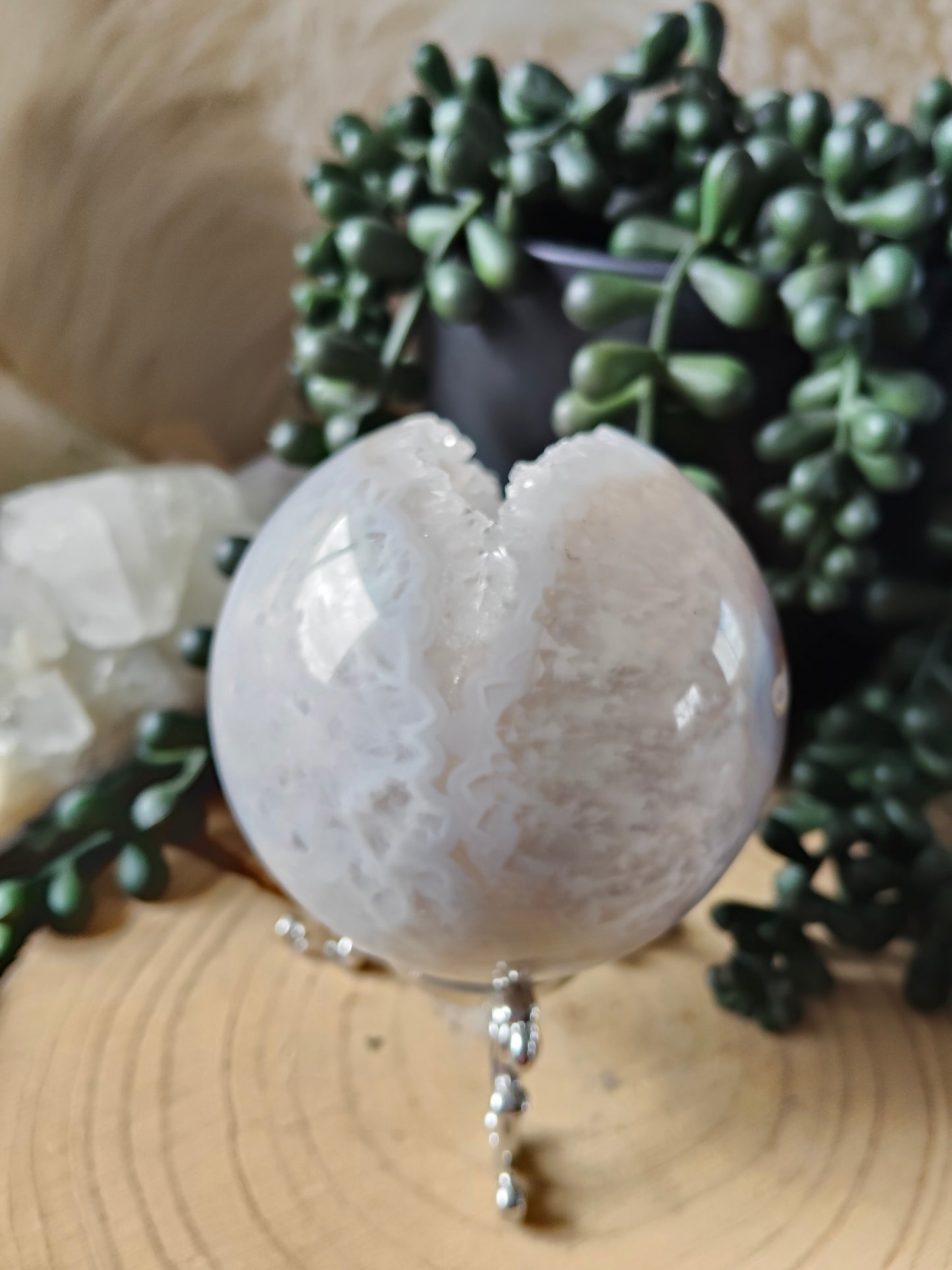 Sparkly Druzy Agate Spheres