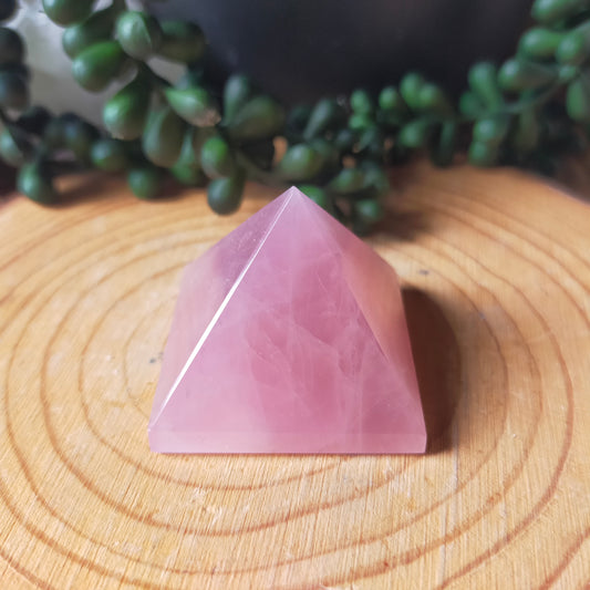 Rose Quartz Pyramid