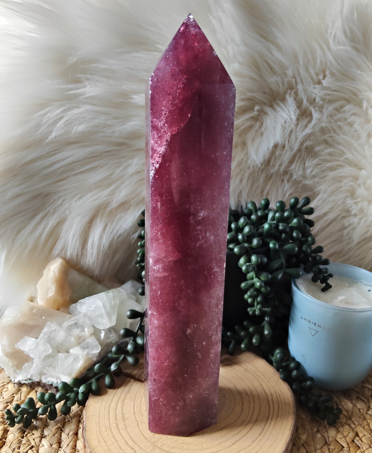 Strawberry Quartz Towers