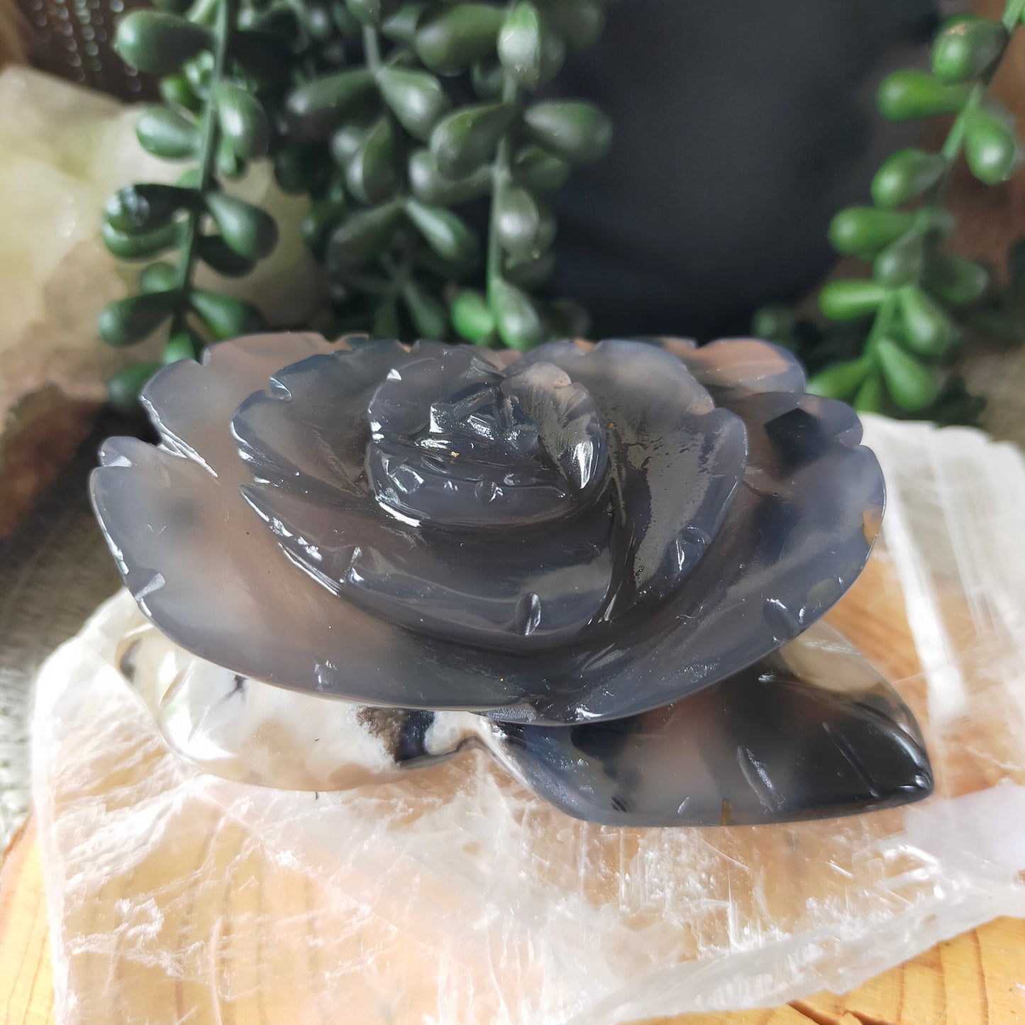 Volcano Agate Flowers