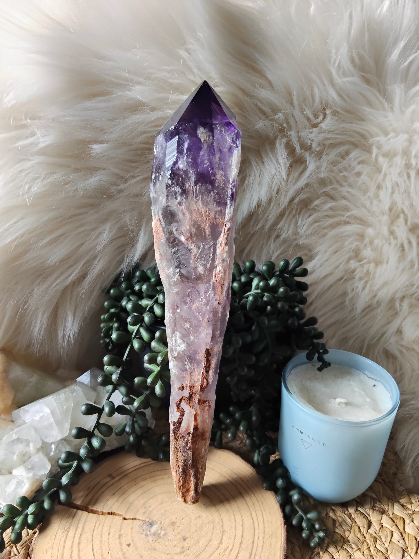 Natural Amethyst Wand