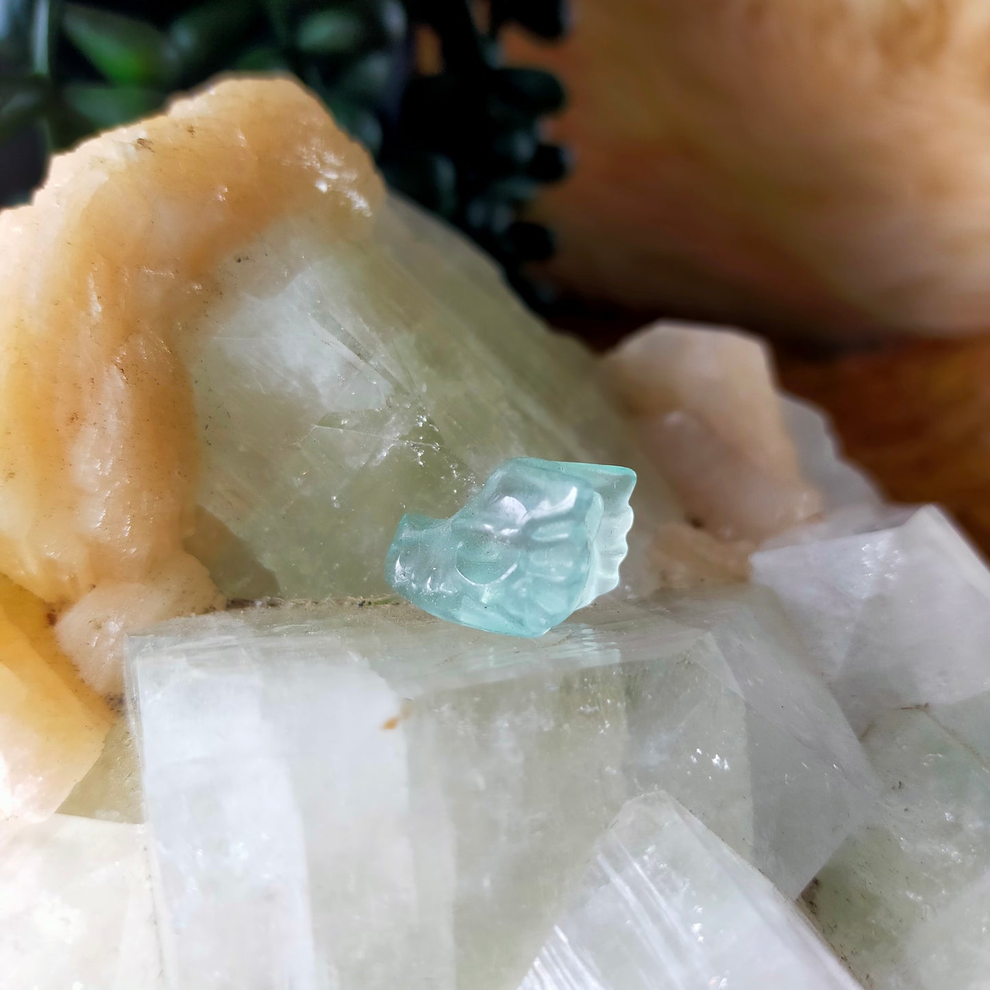 Mini Fluorite Carvings