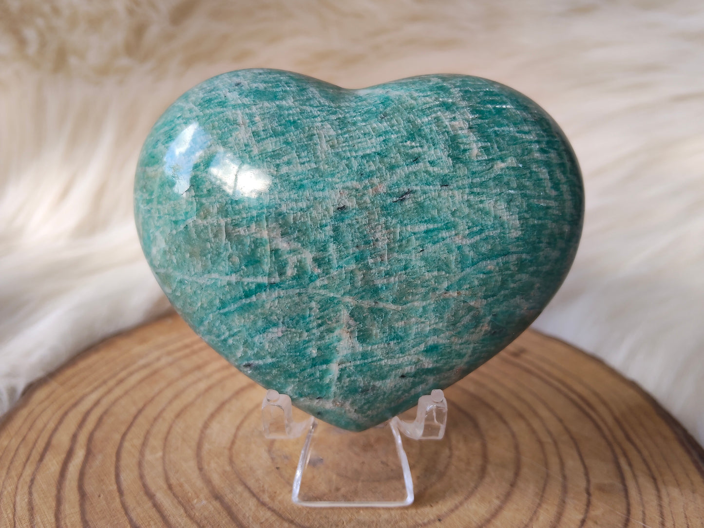 Amazonite Heart