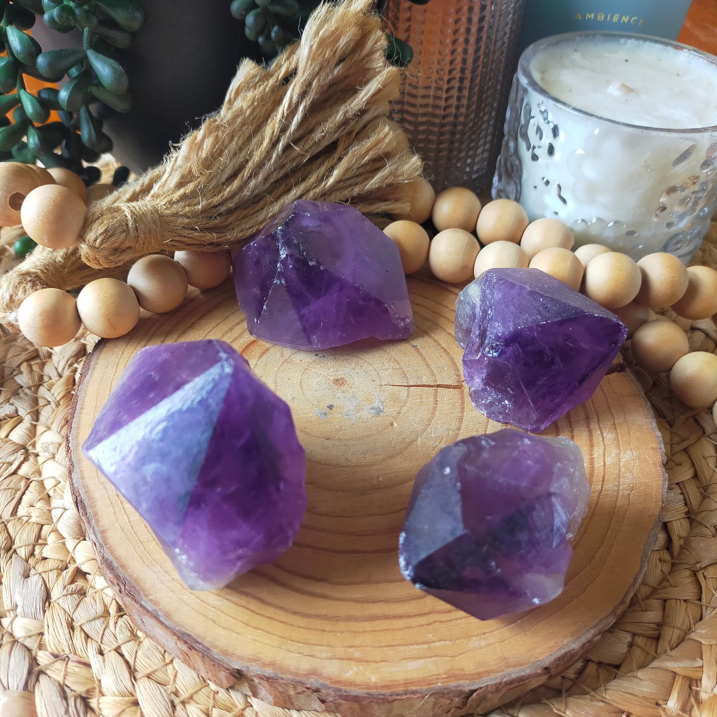 Natural Amethyst Points