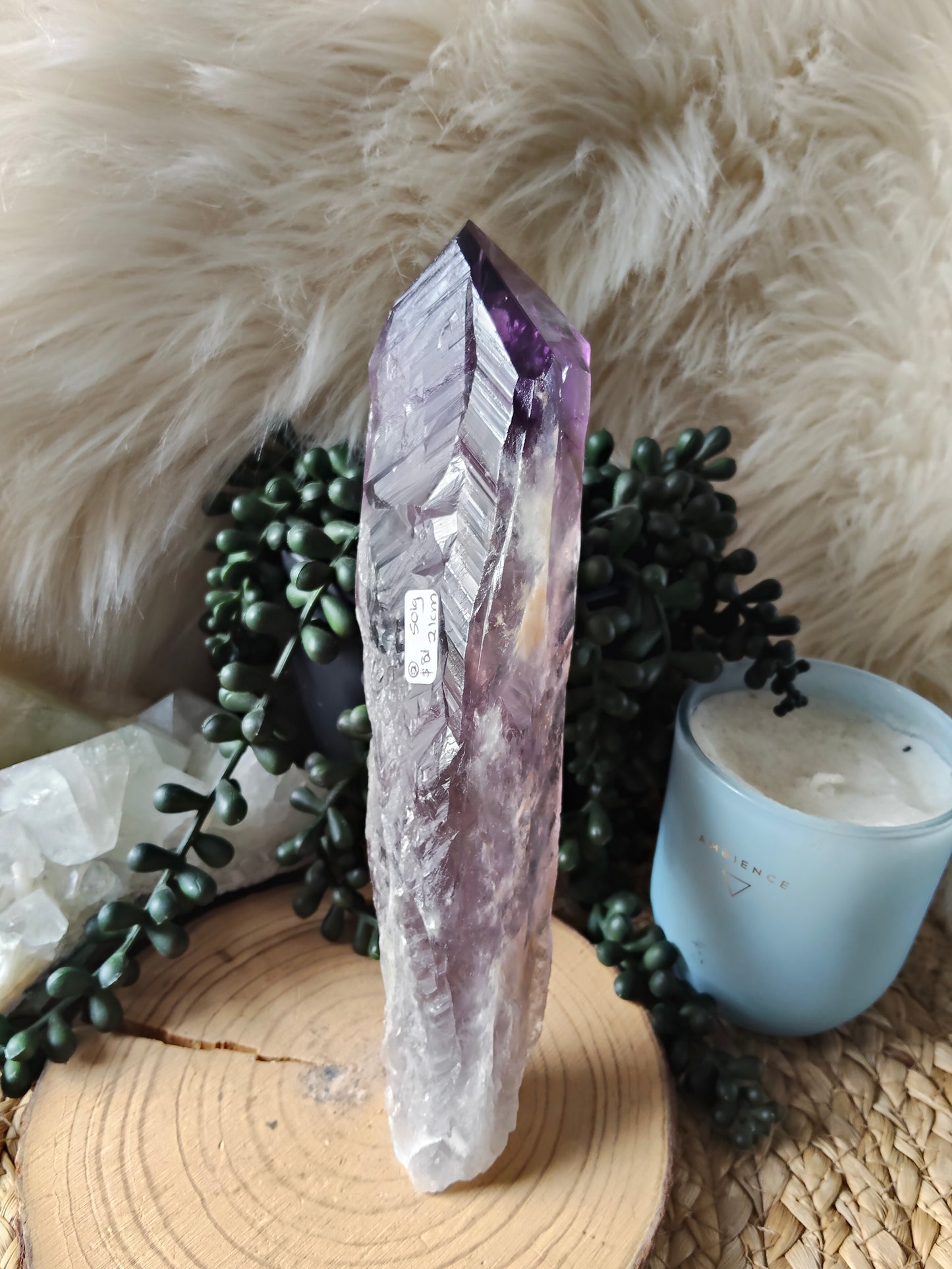 Natural Amethyst Wand