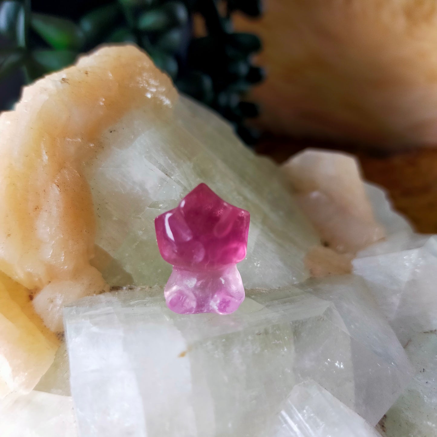 Mini Fluorite Carvings