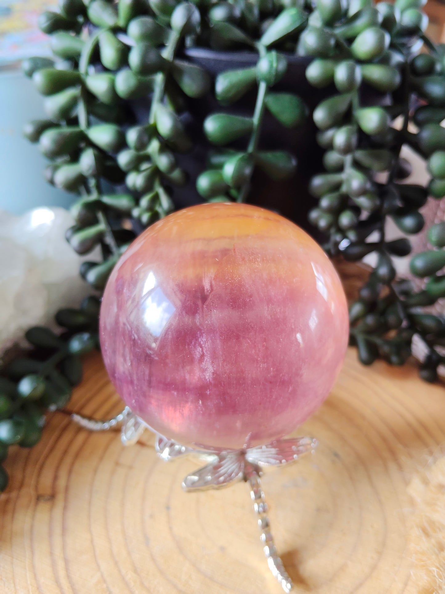 Candy Fluorite Sphere