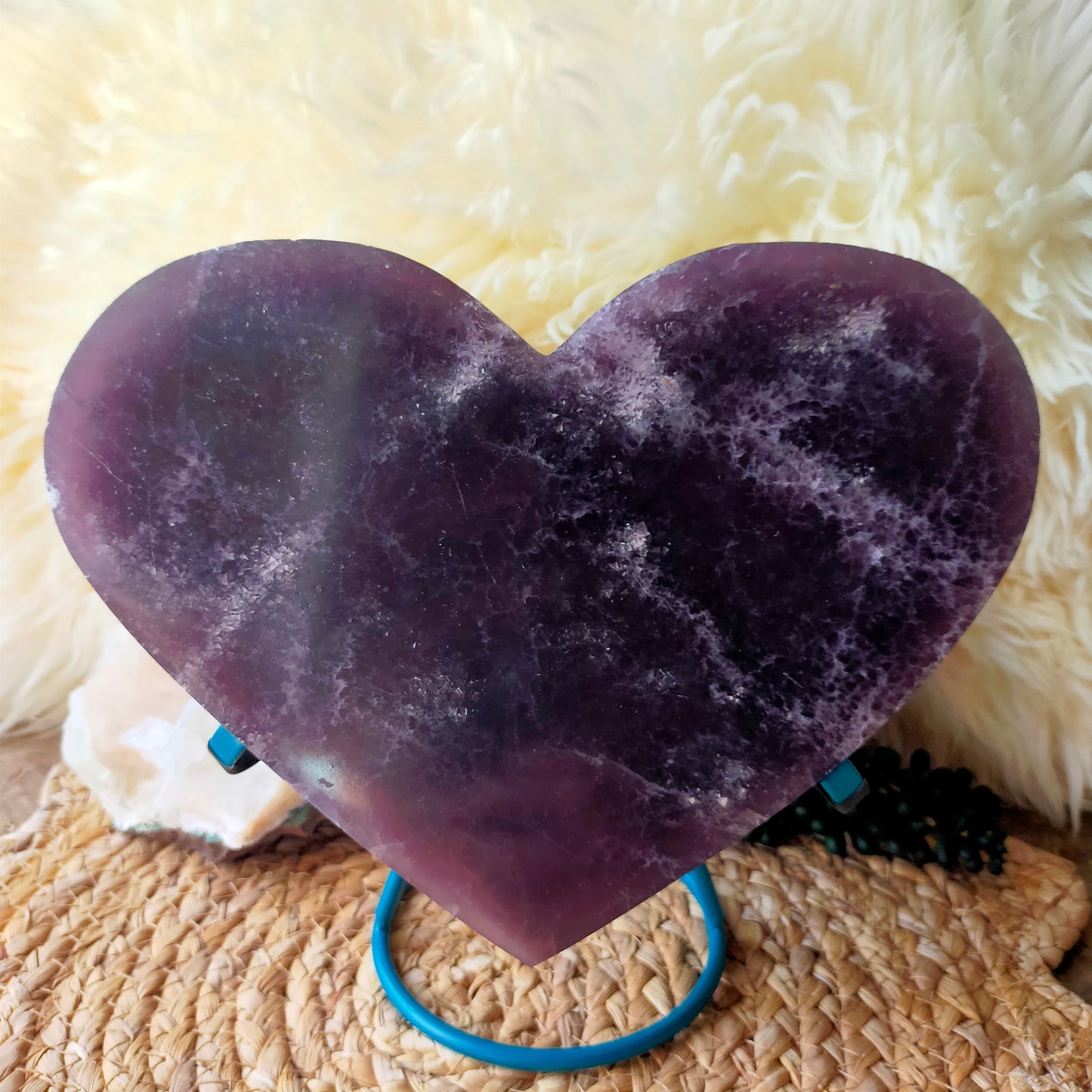 Large Fluorite Heart