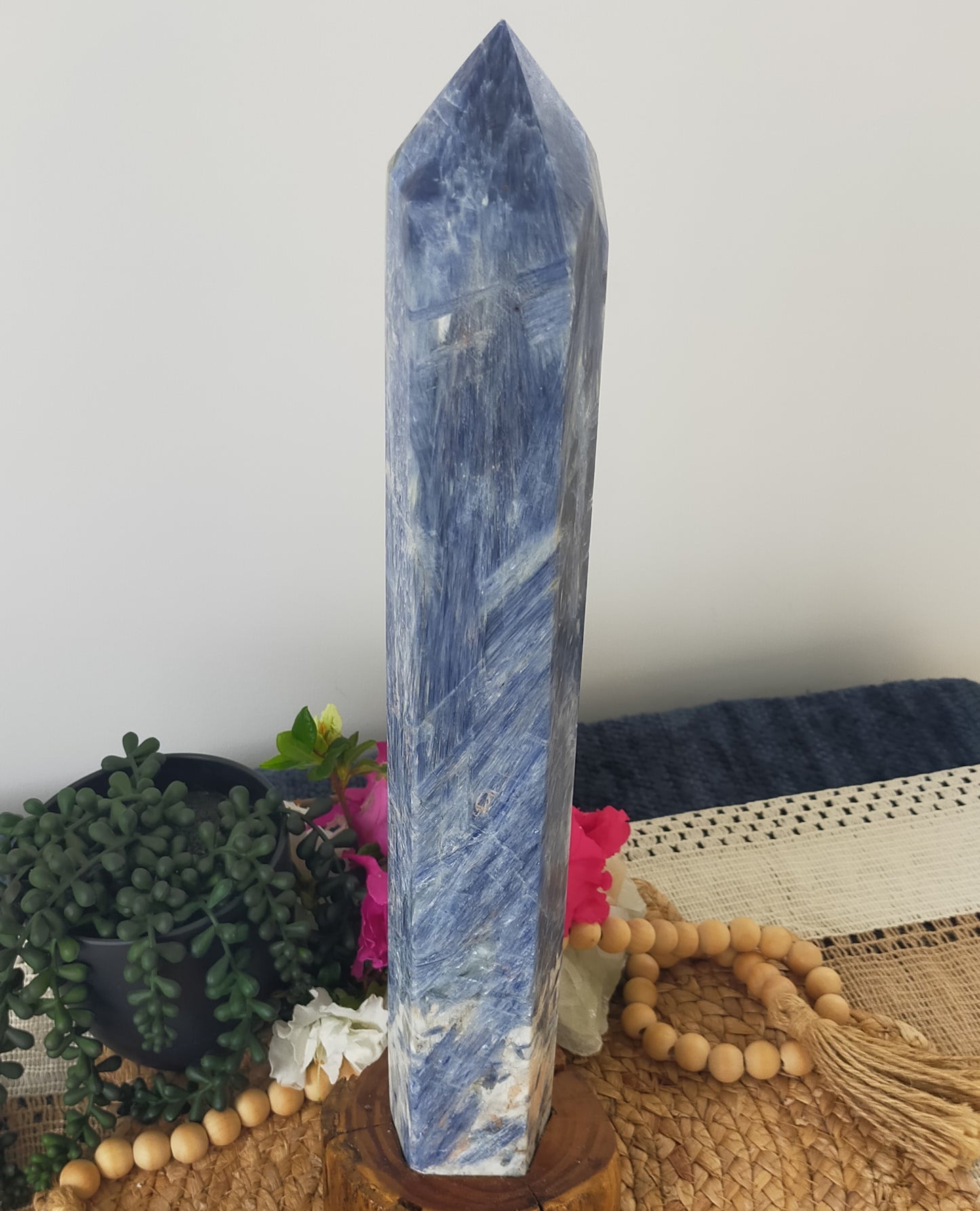 Blue Kyanite Tower