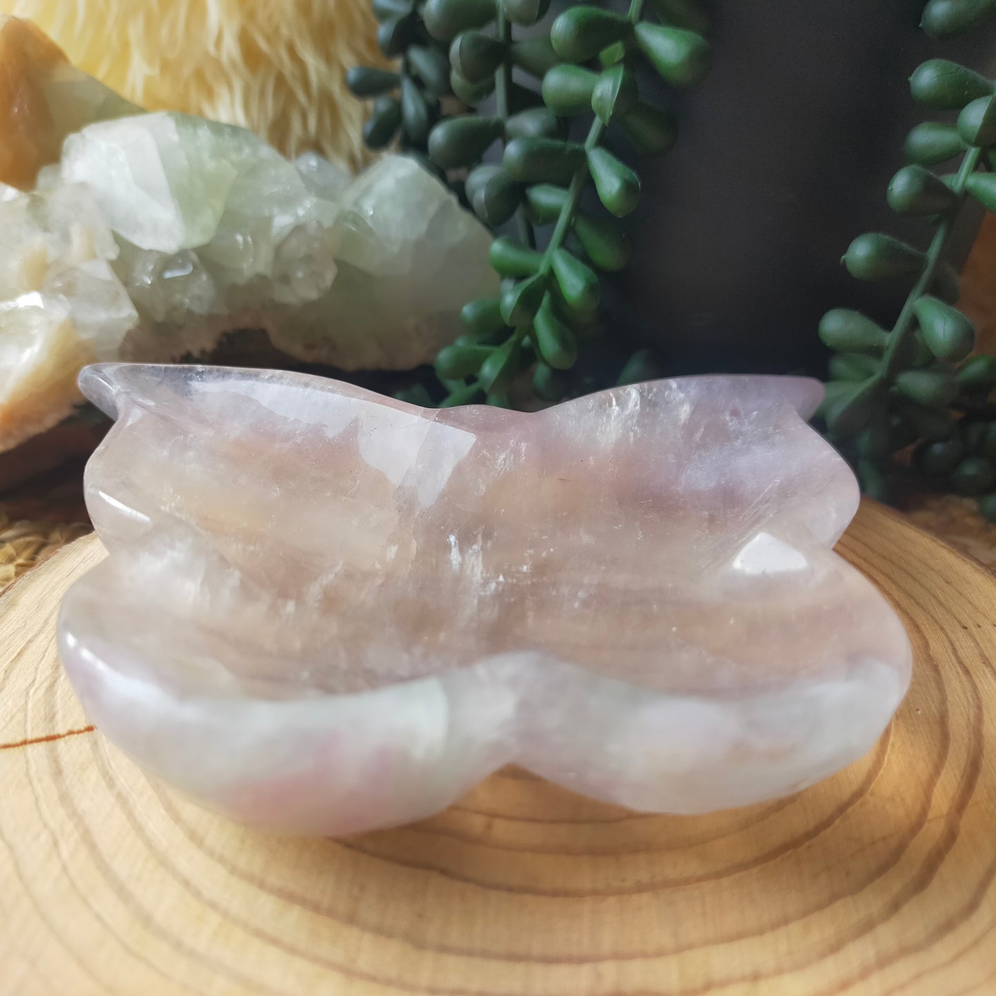 Fluorite Butterfly Dish