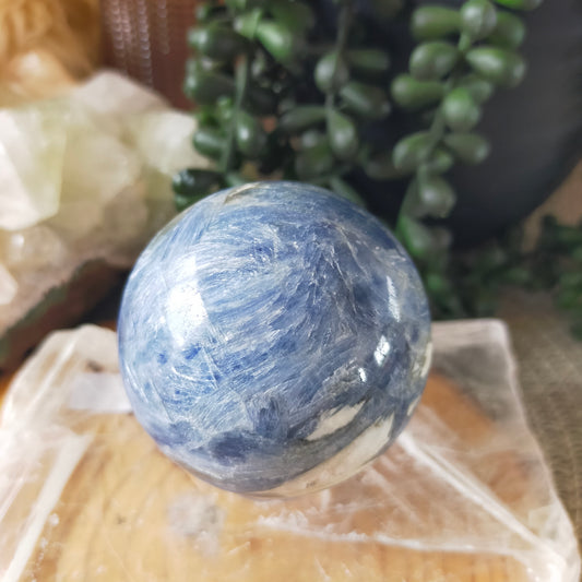 Blue Kyanite Sphere