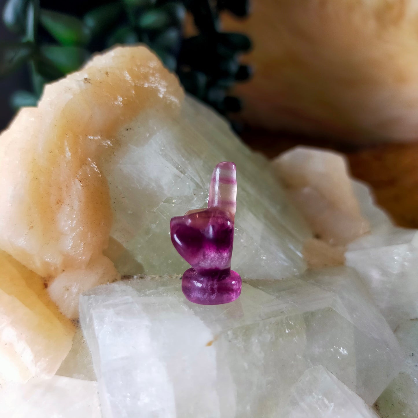 Mini Fluorite Carvings