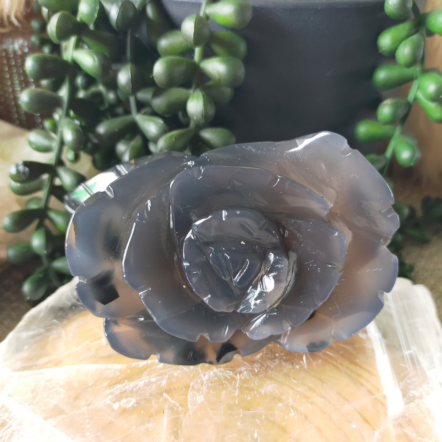 Volcano Agate Flowers