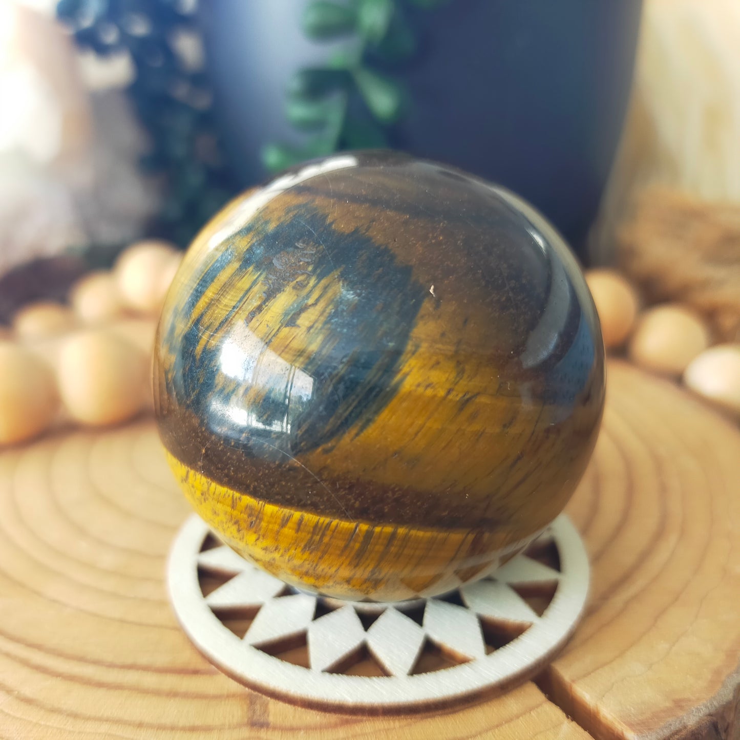 Tiger's Eye Spheres