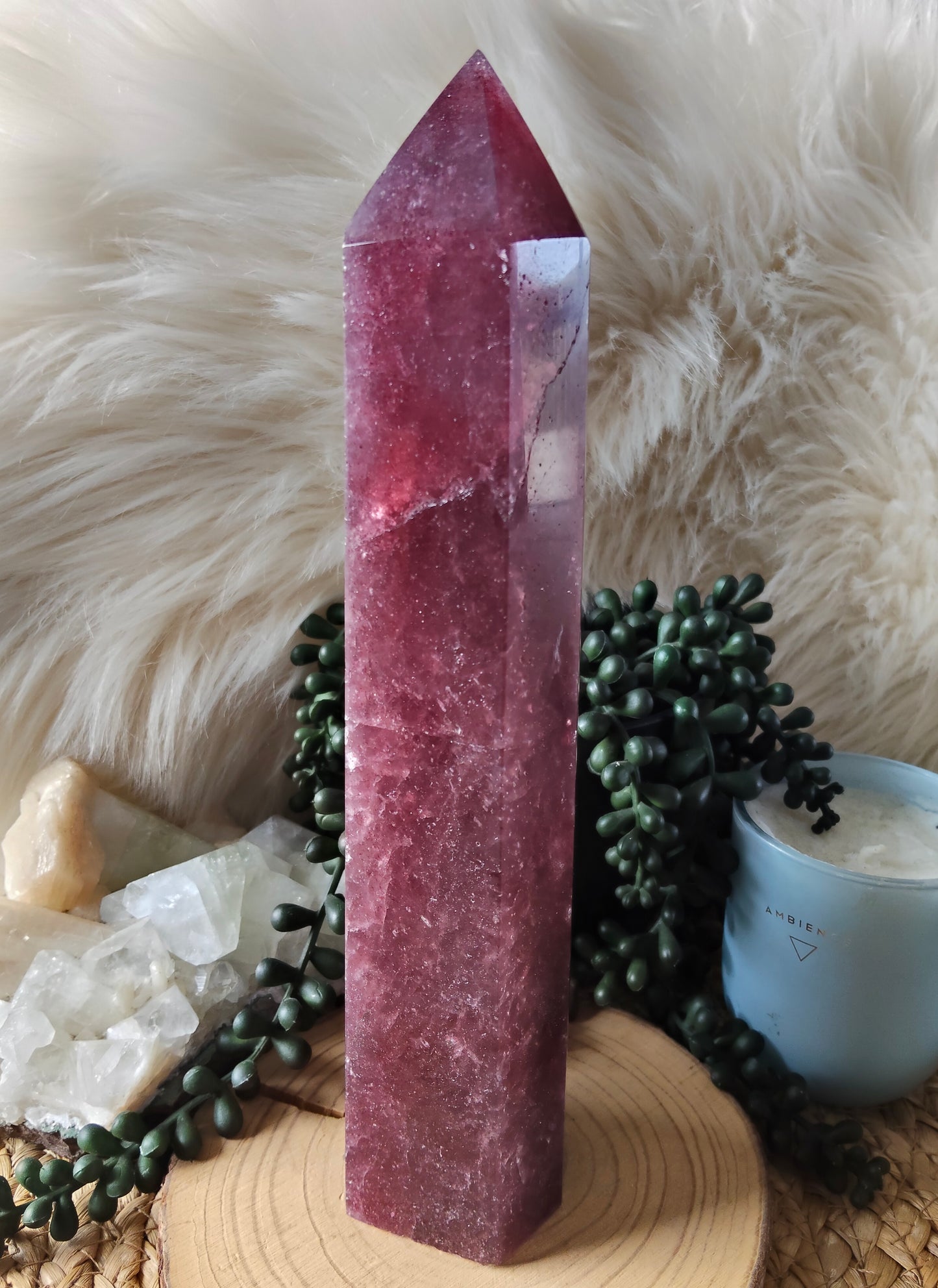 Strawberry Quartz Towers