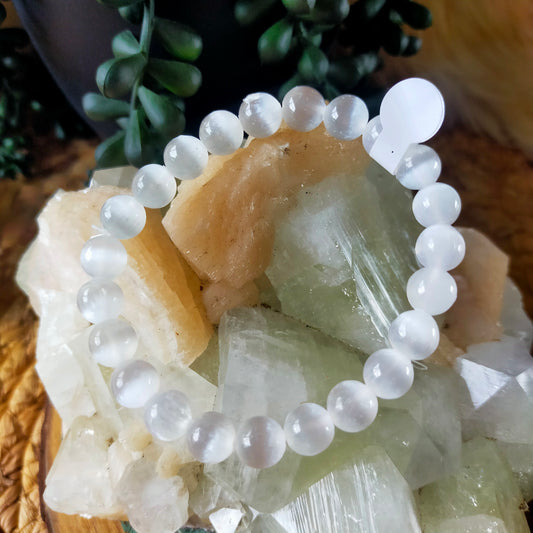 Satin Spar Bracelet