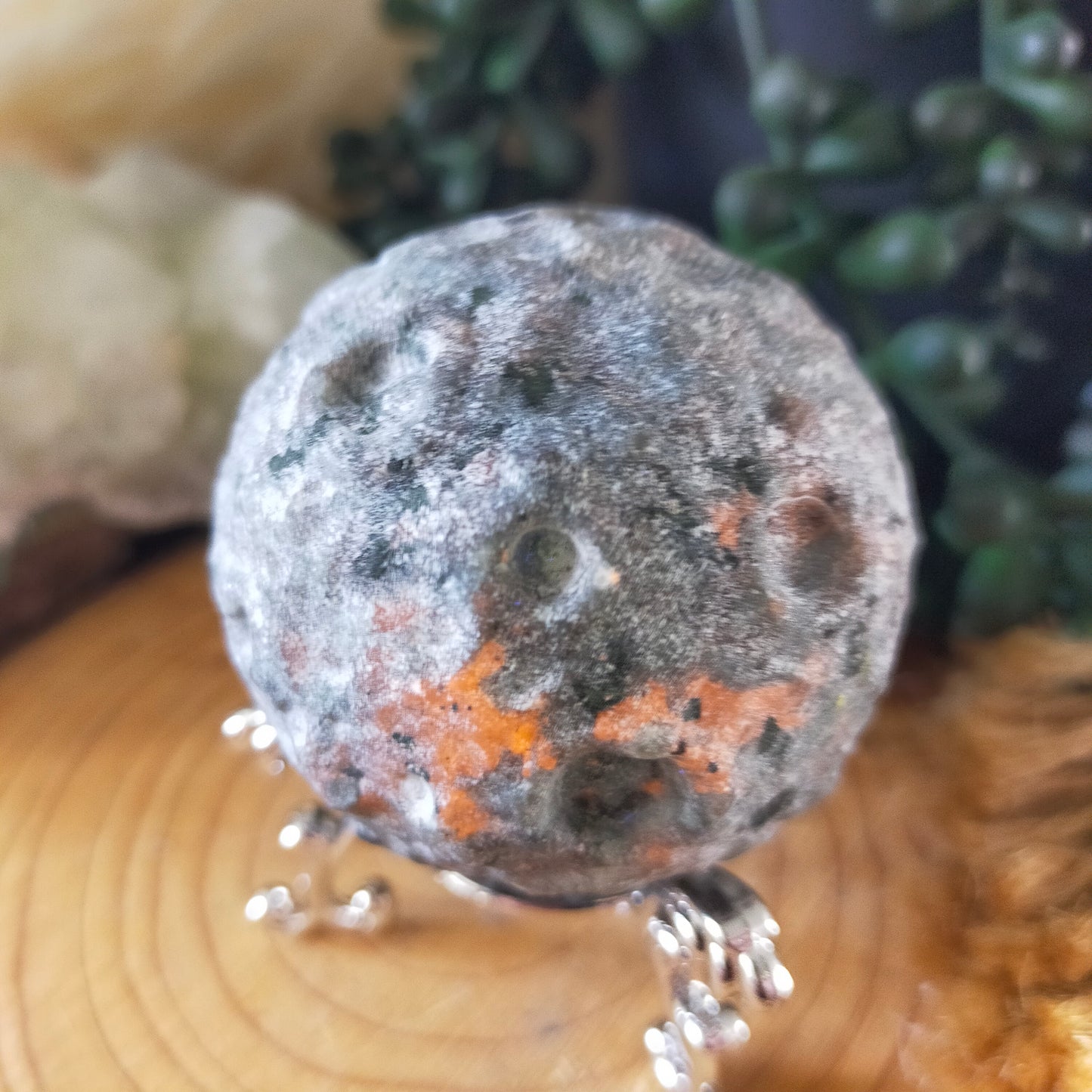 Yooperlite Moon Sphere