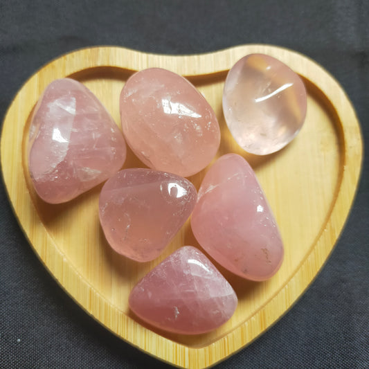 Rose Quartz Tumbles