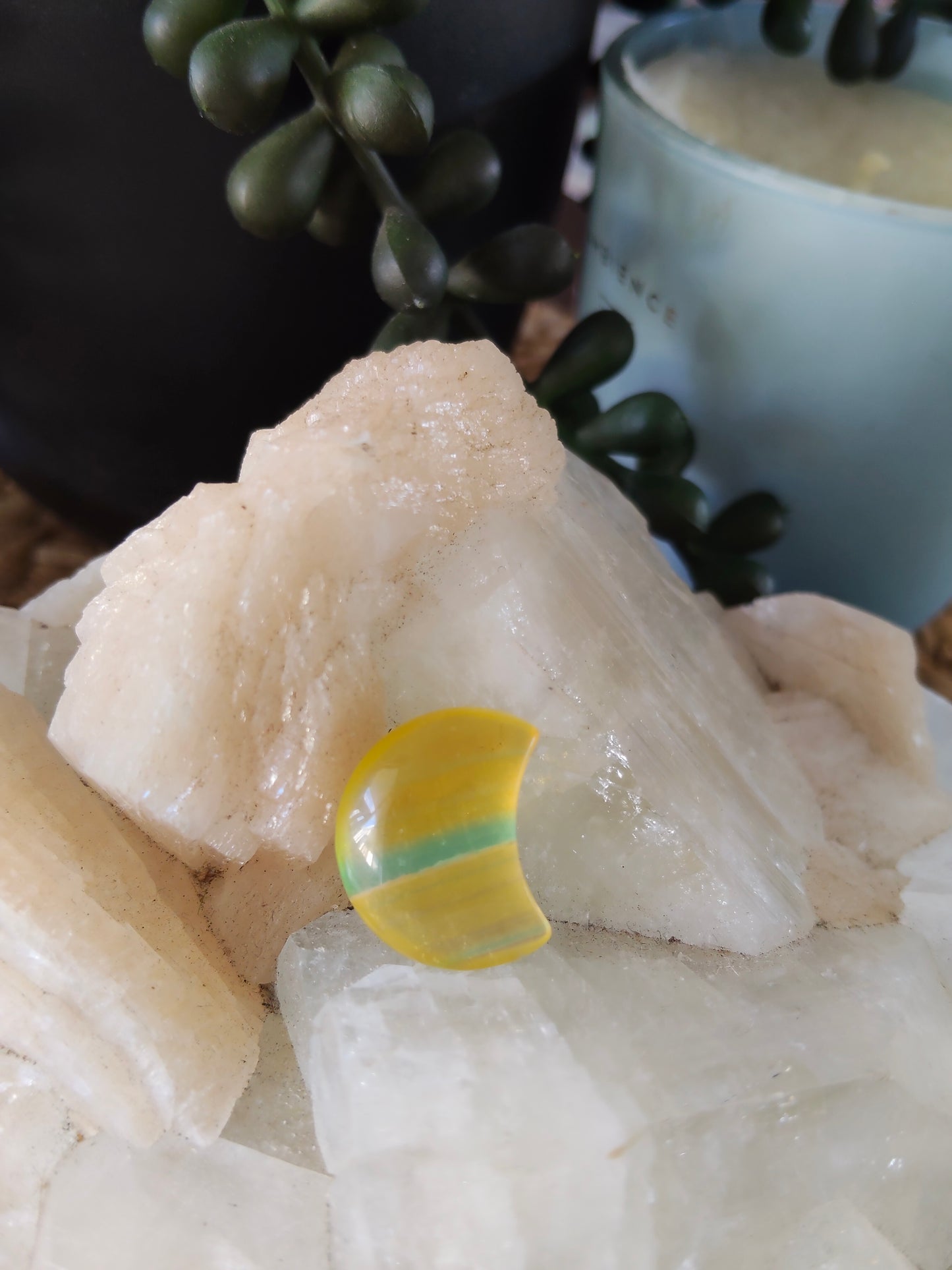 Mini Fluorite Moons