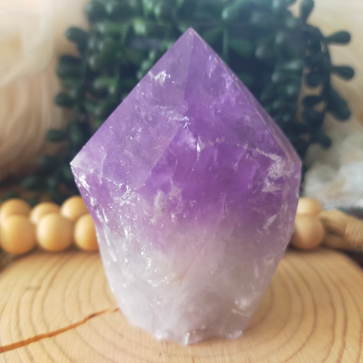 Amethyst Cut Base Point