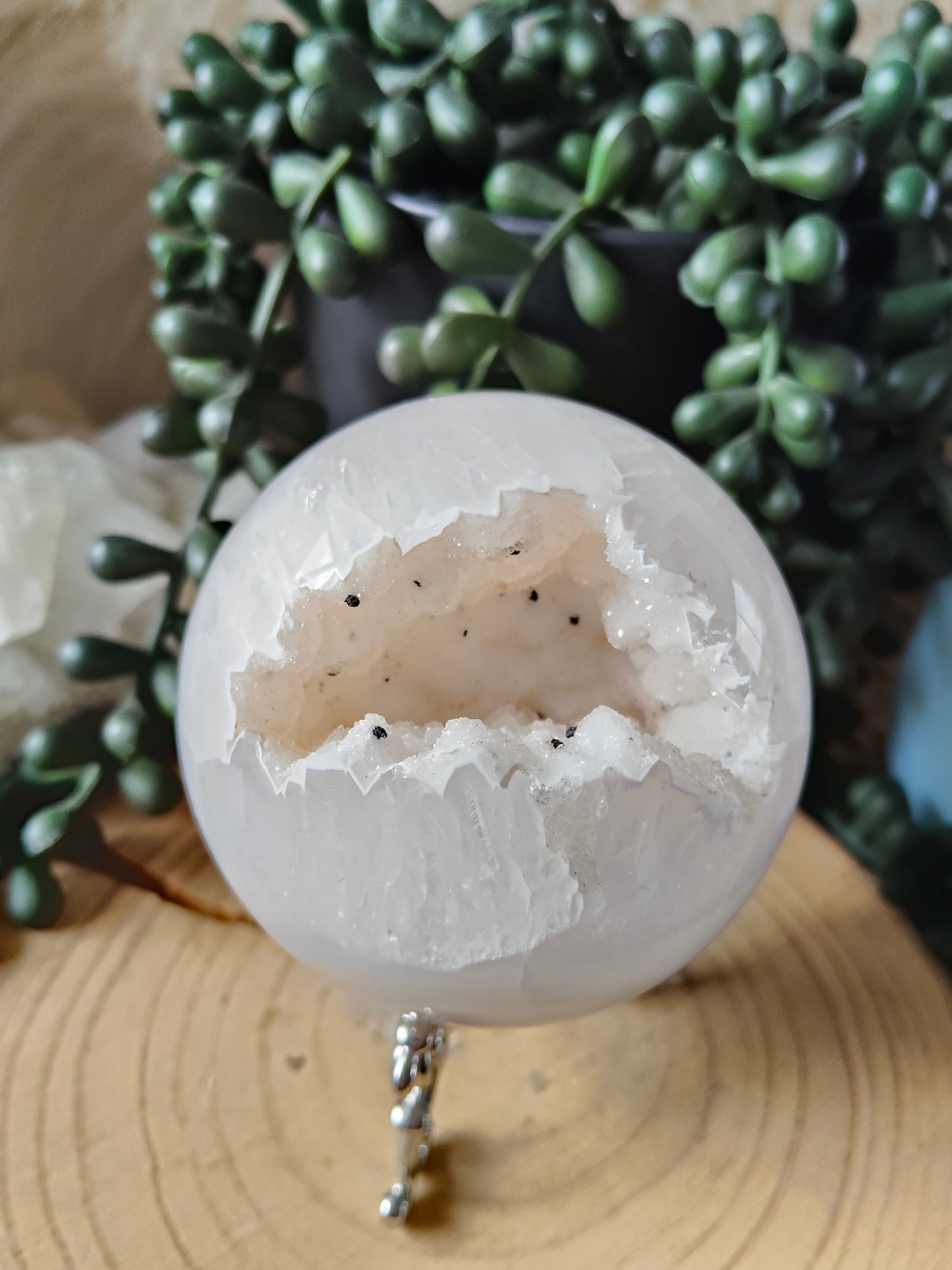 Sparkly Druzy Agate Spheres