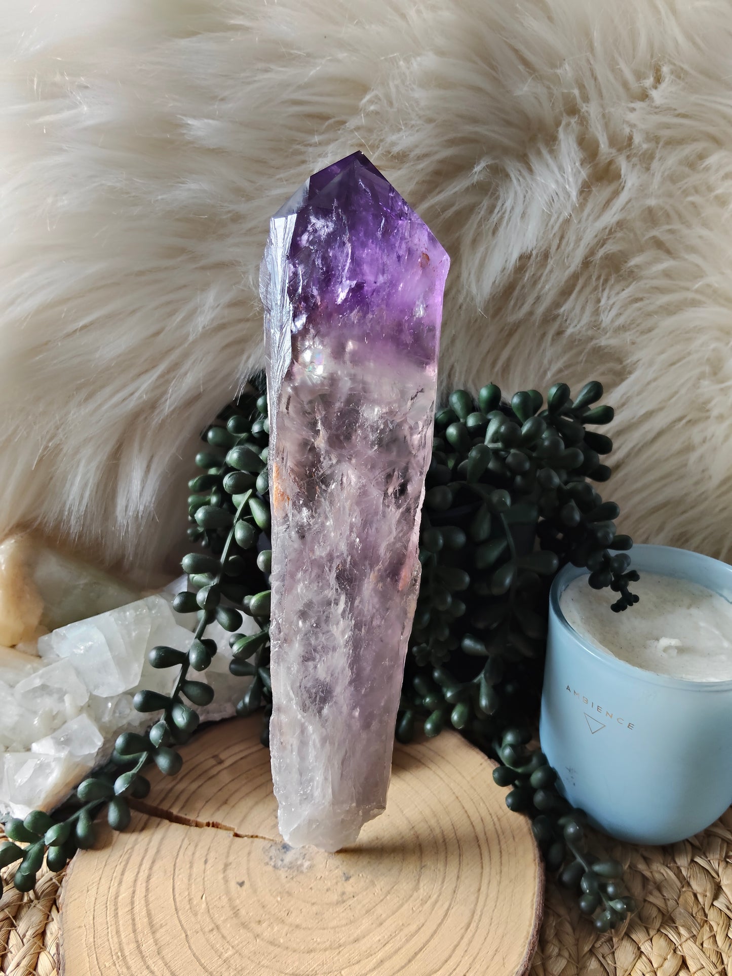 Natural Amethyst Wand