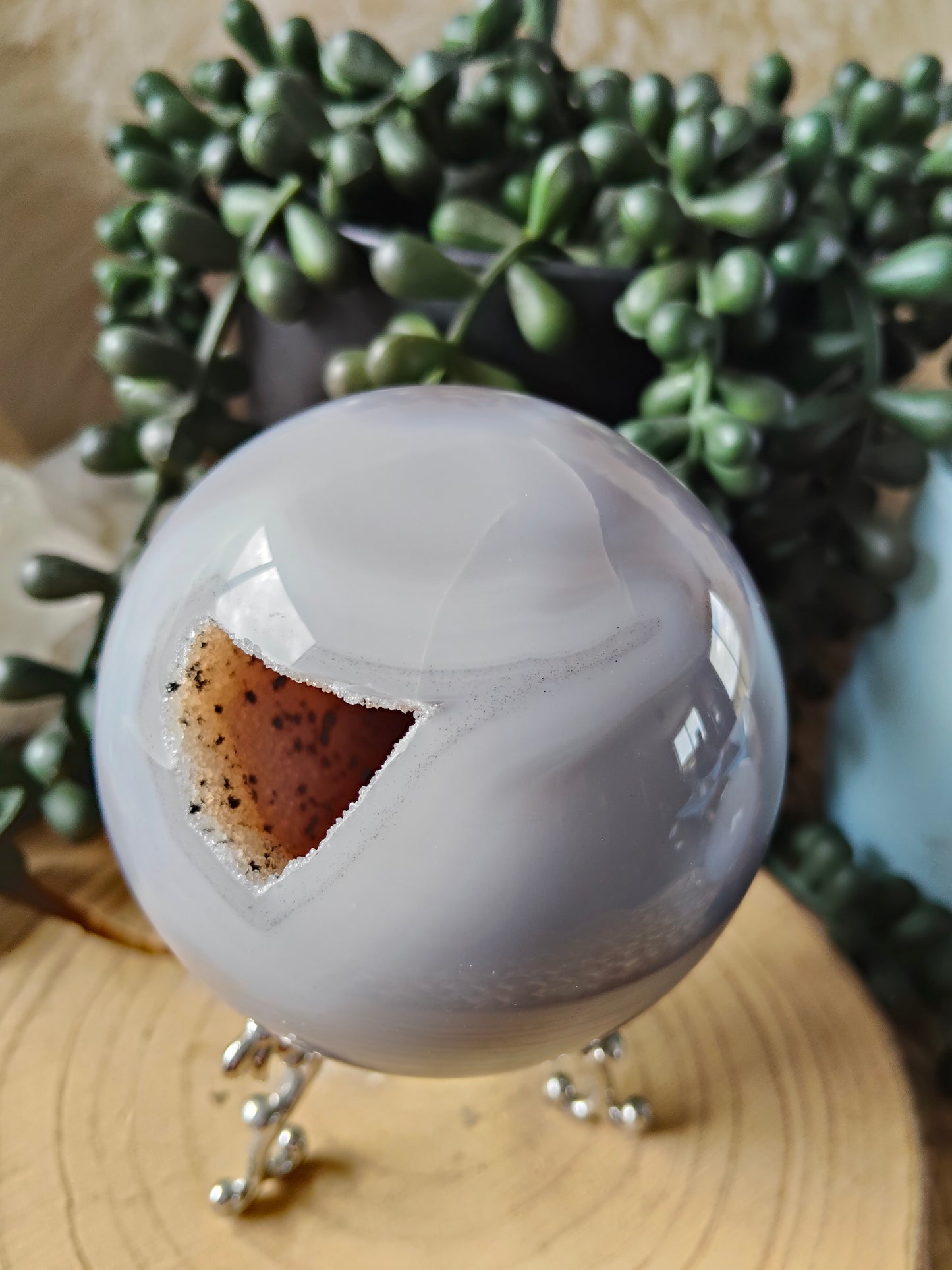 Sparkly Druzy Agate Spheres
