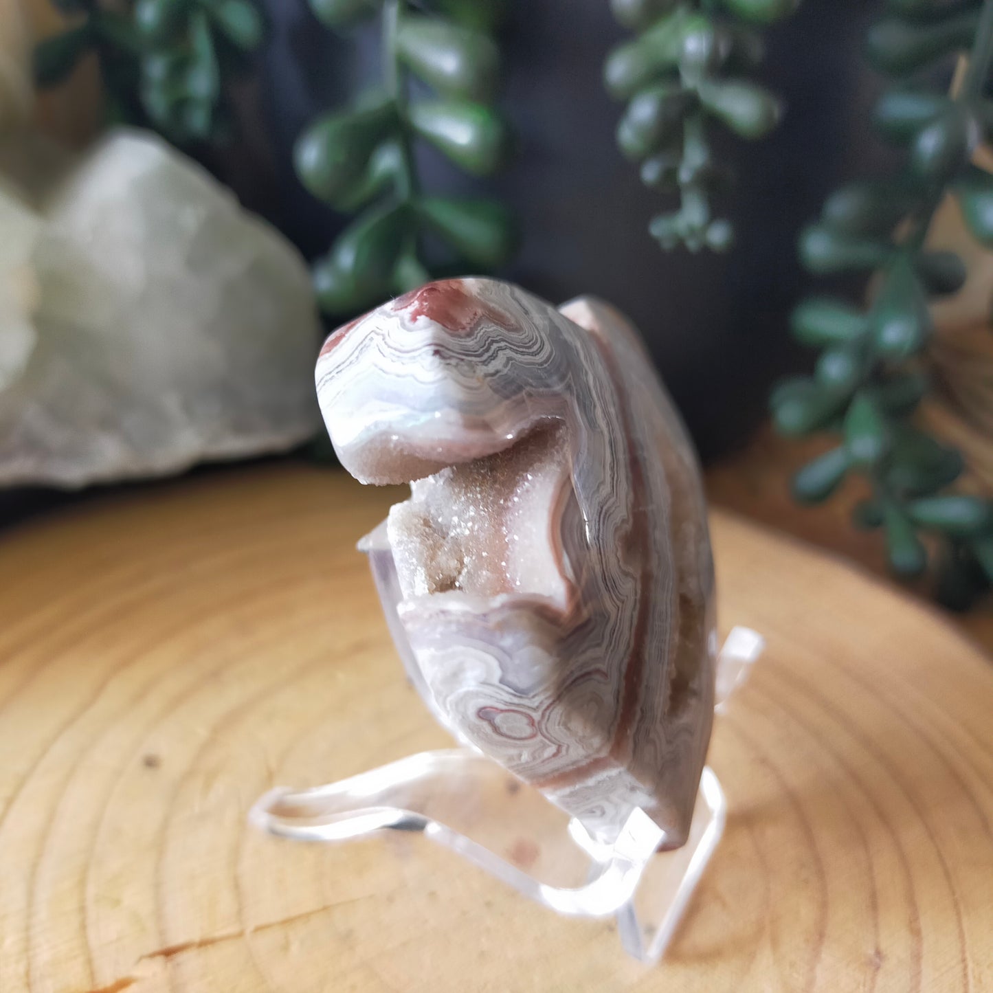 Mexican Agate Heart
