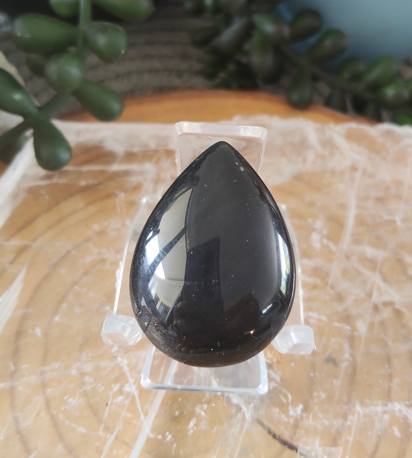 Rainbow Obsidian Teardrops