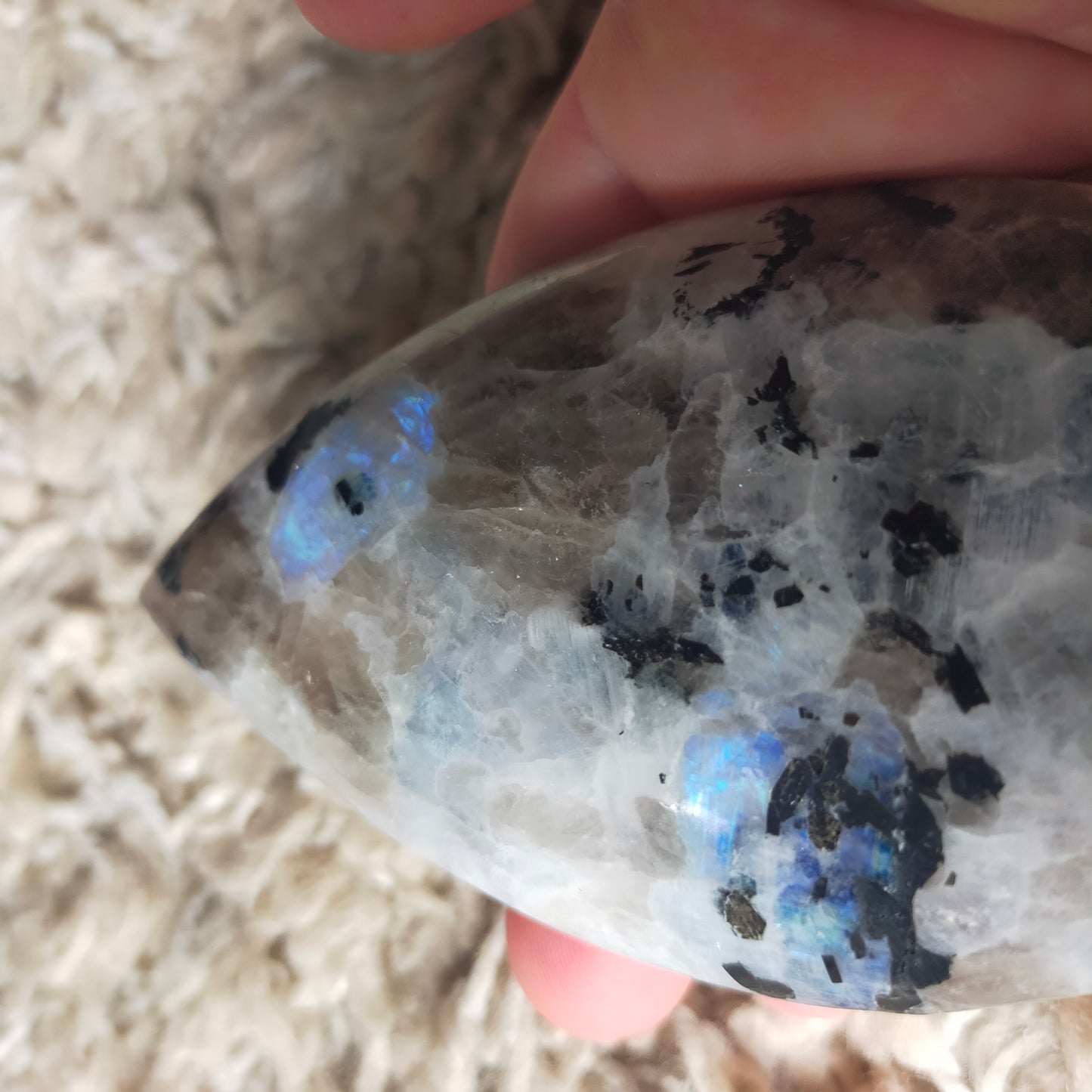 Rainbow Moonstone Teardrop
