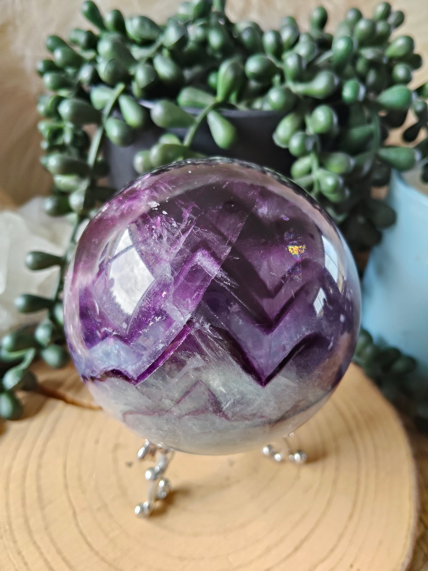 Gorgeous Fluorite Spheres
