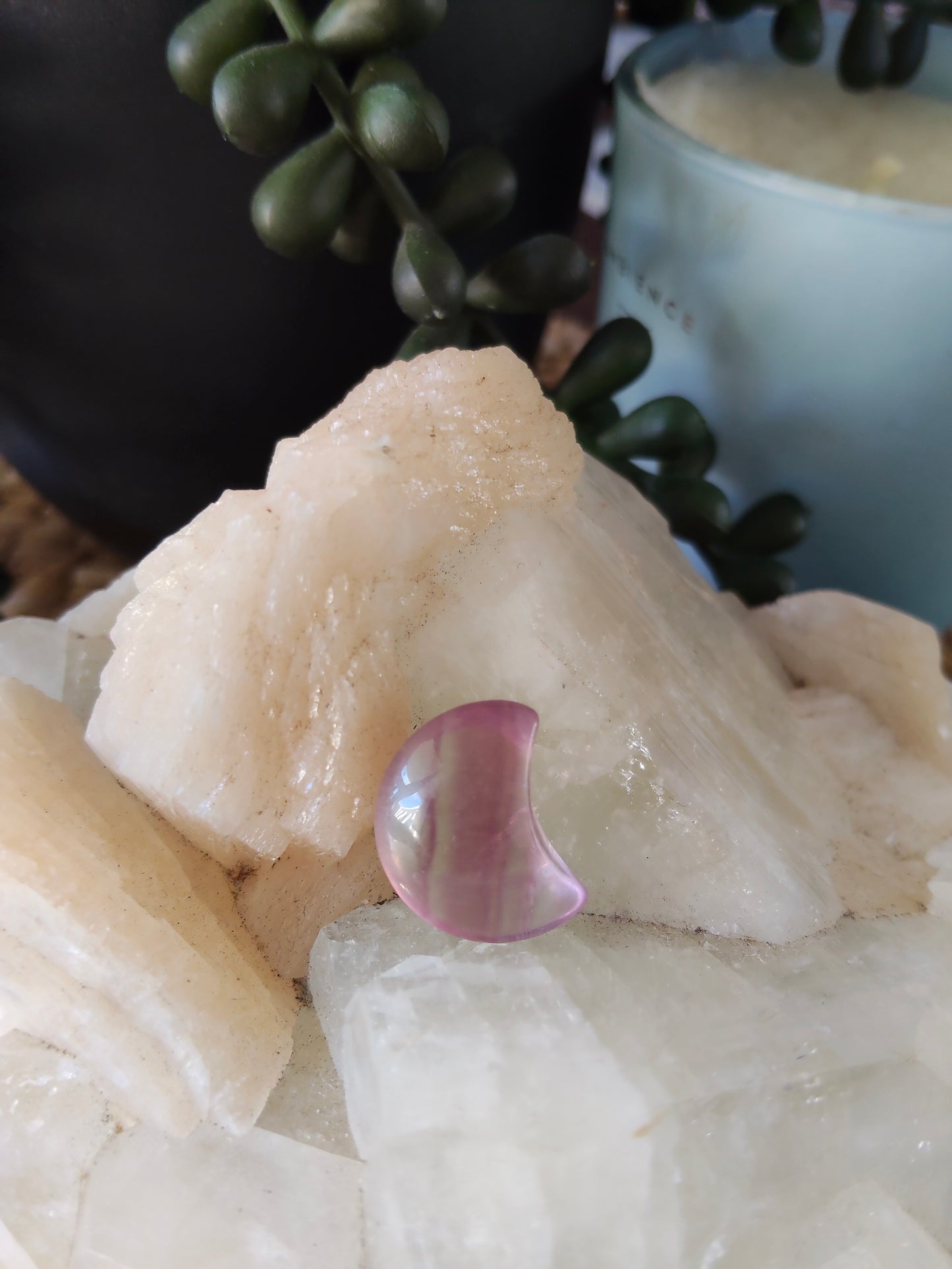 Mini Fluorite Moons
