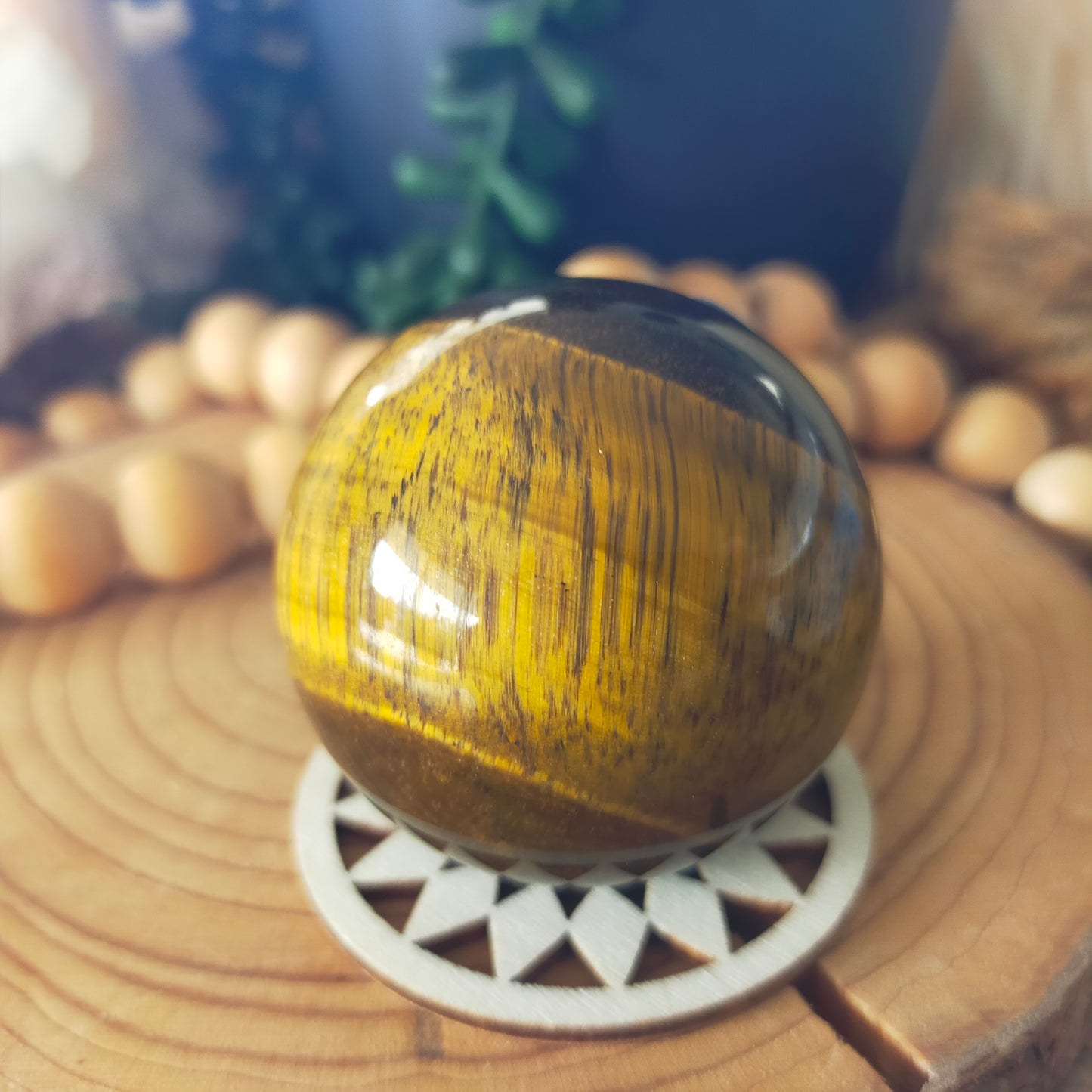 Tiger's Eye Spheres