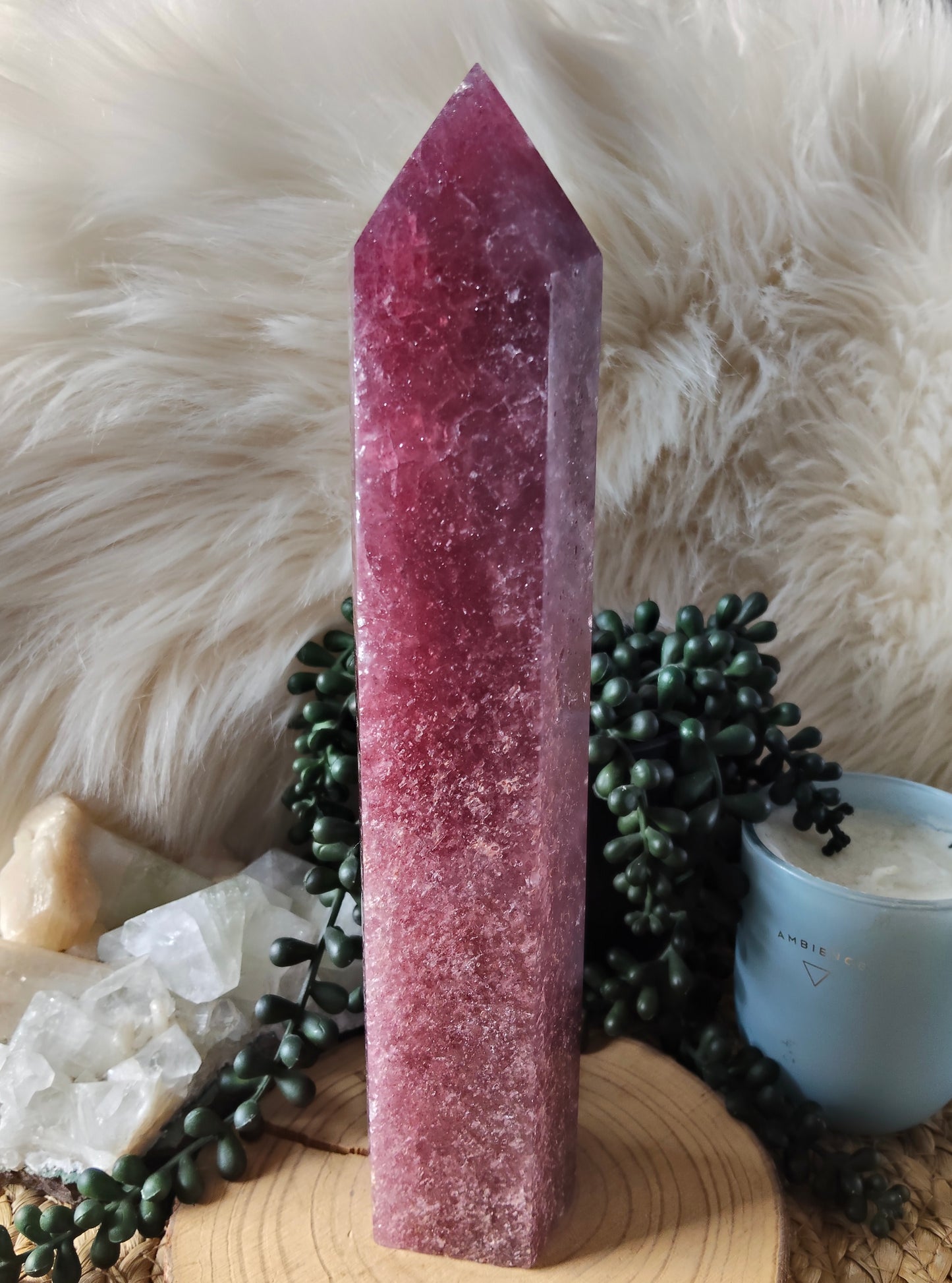 Strawberry Quartz Towers