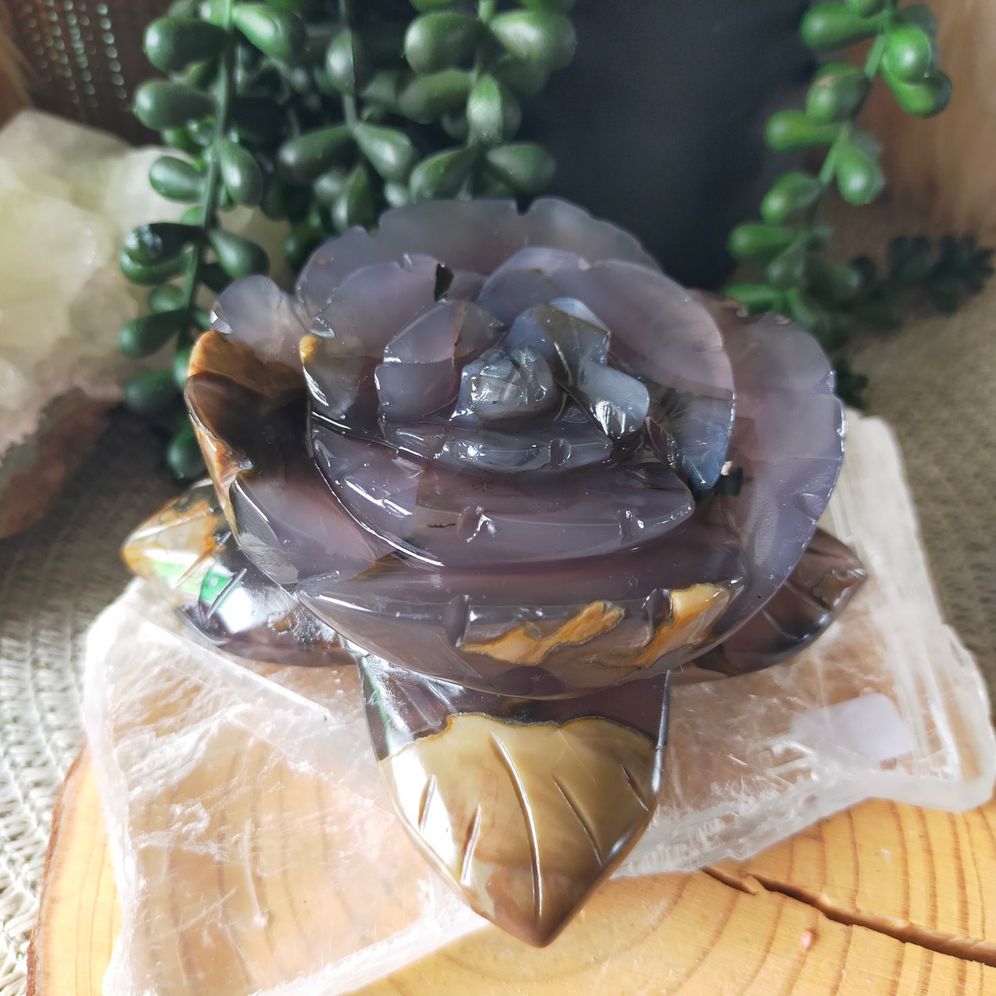 Volcano Agate Flowers