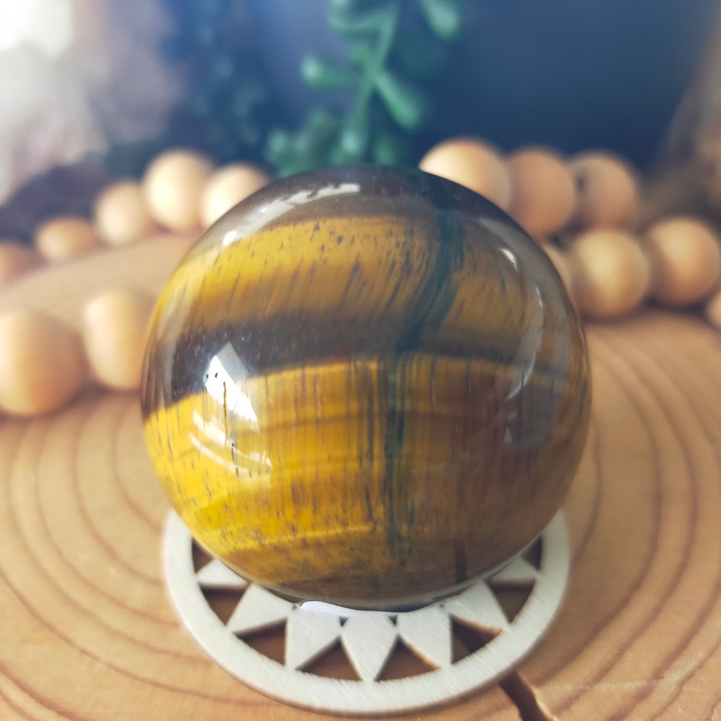 Tiger's Eye Spheres