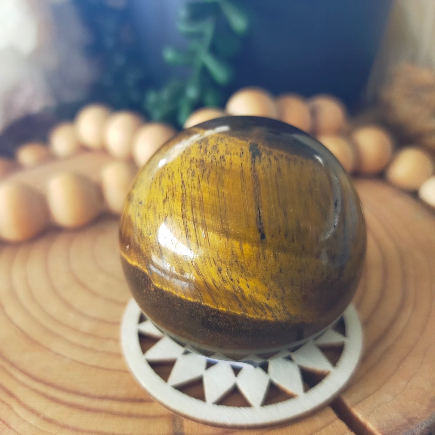 Tiger's Eye Spheres