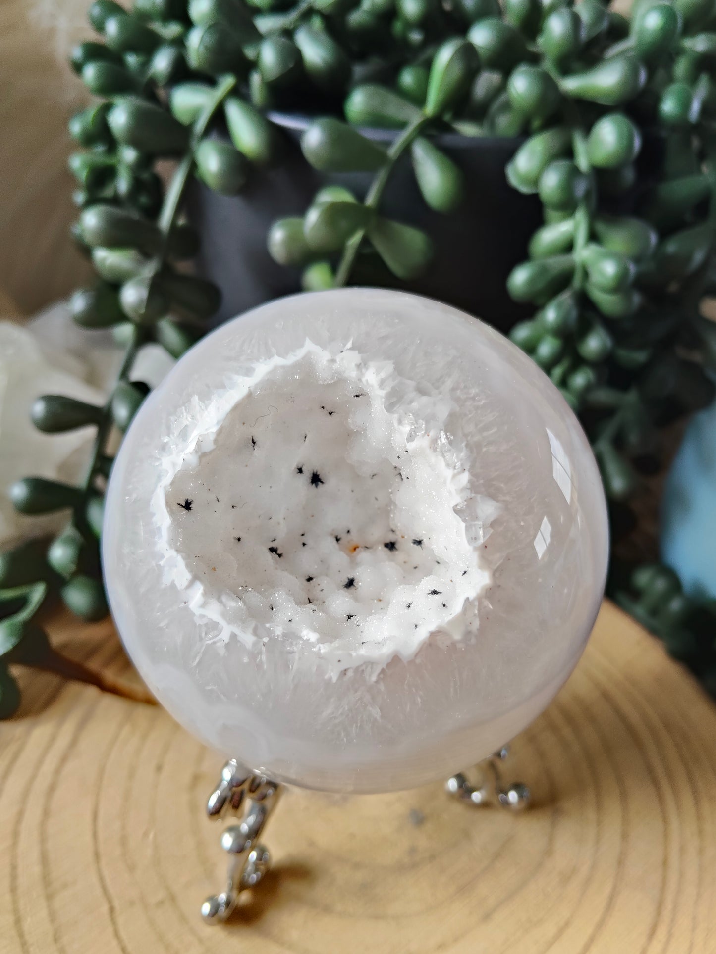 Sparkly Druzy Agate Spheres