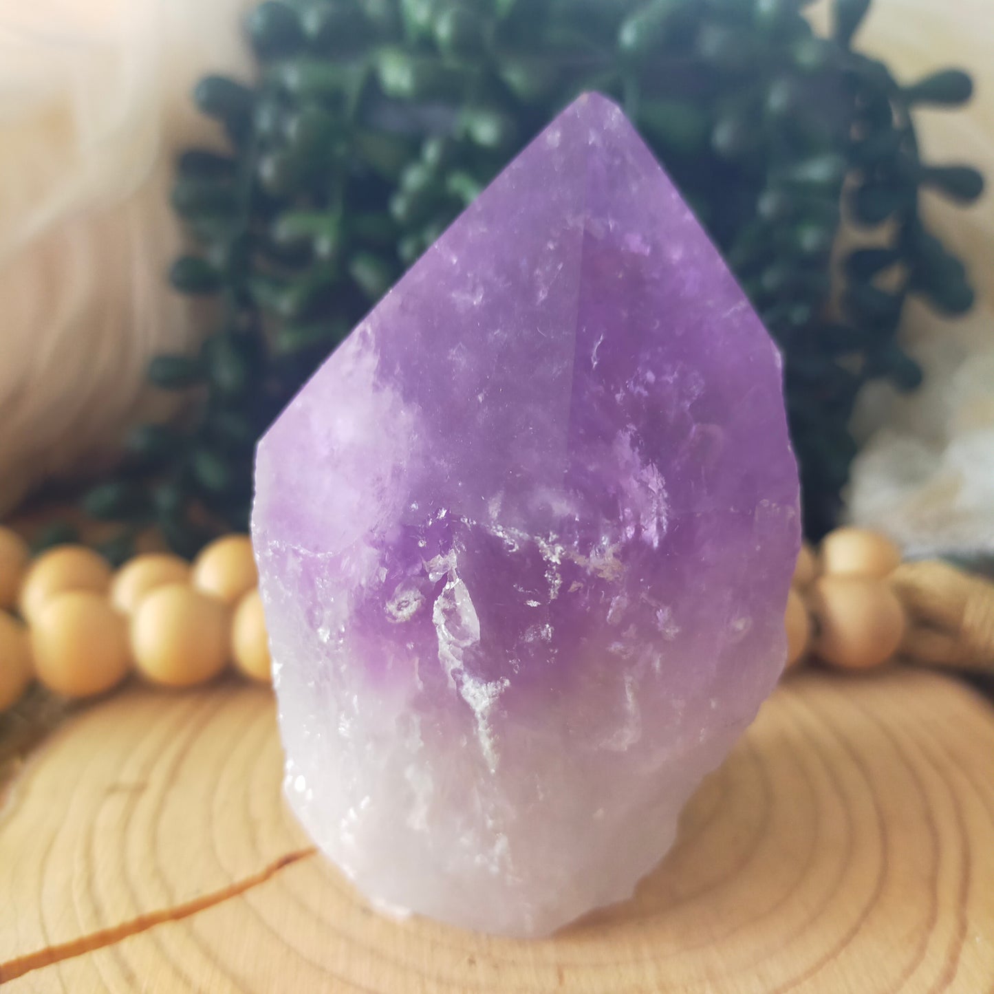 Amethyst Cut Base Point