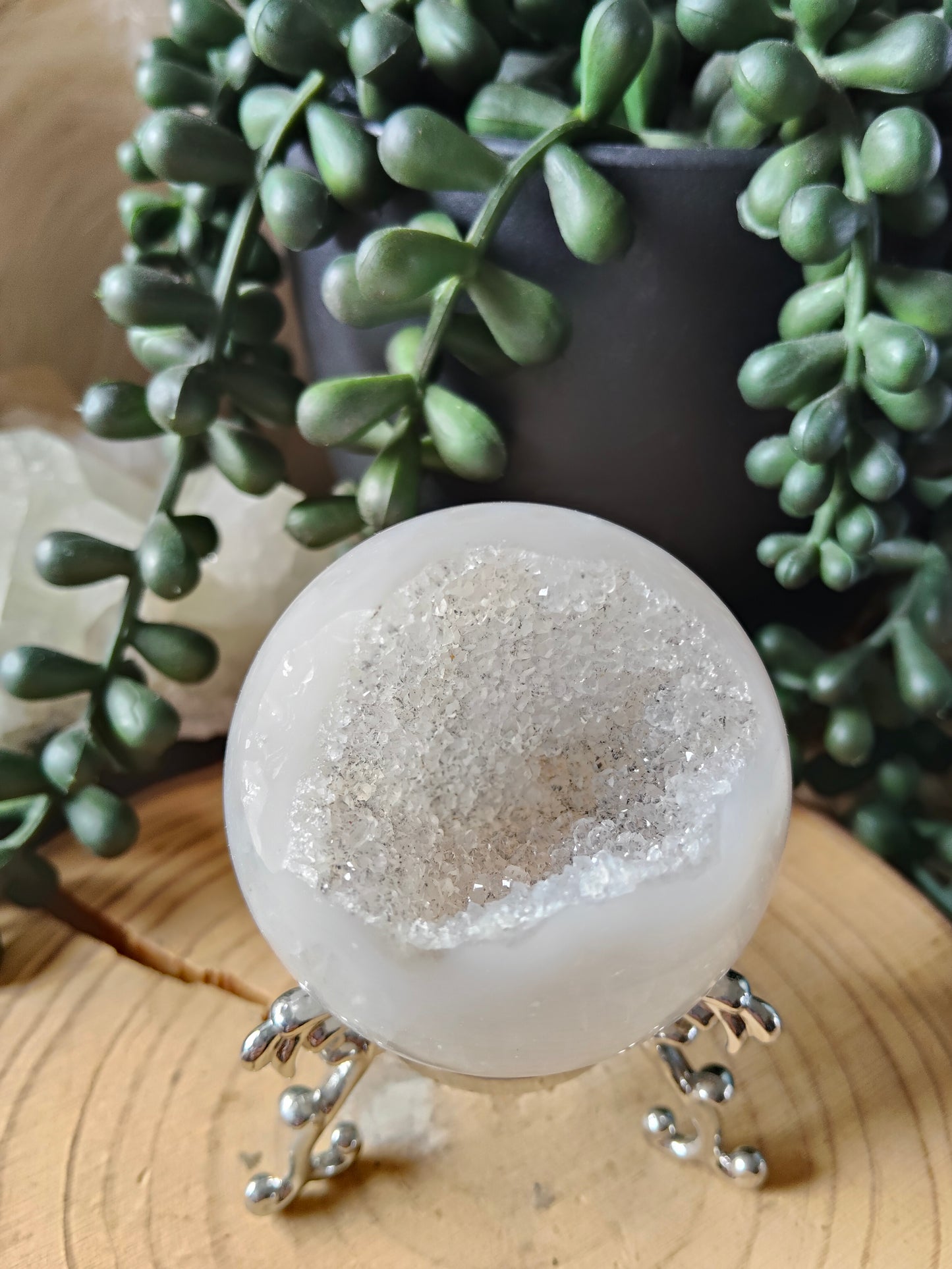 Sparkly Druzy Agate Spheres