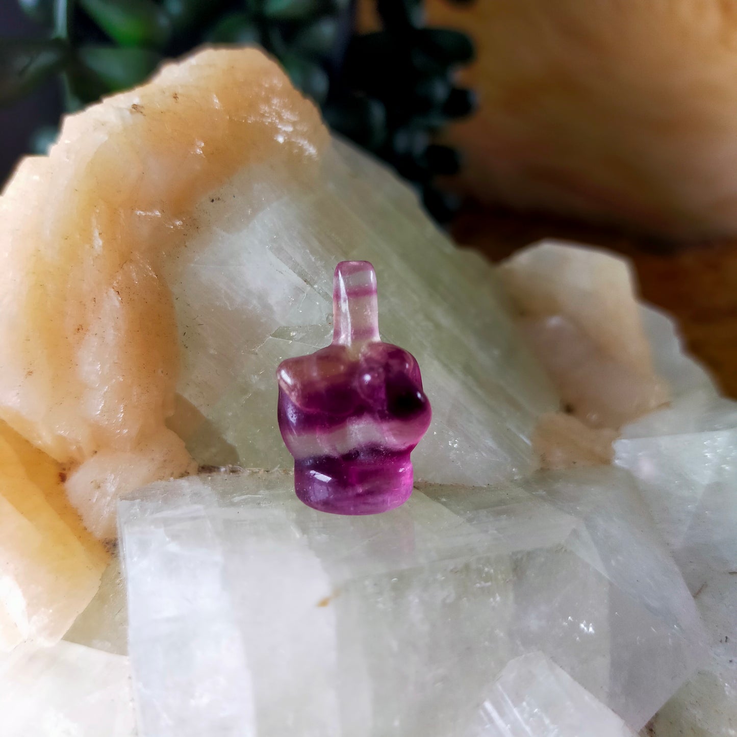 Mini Fluorite Carvings