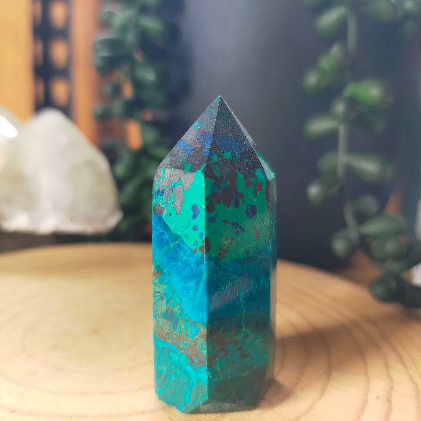 Malachite/Azurite Point