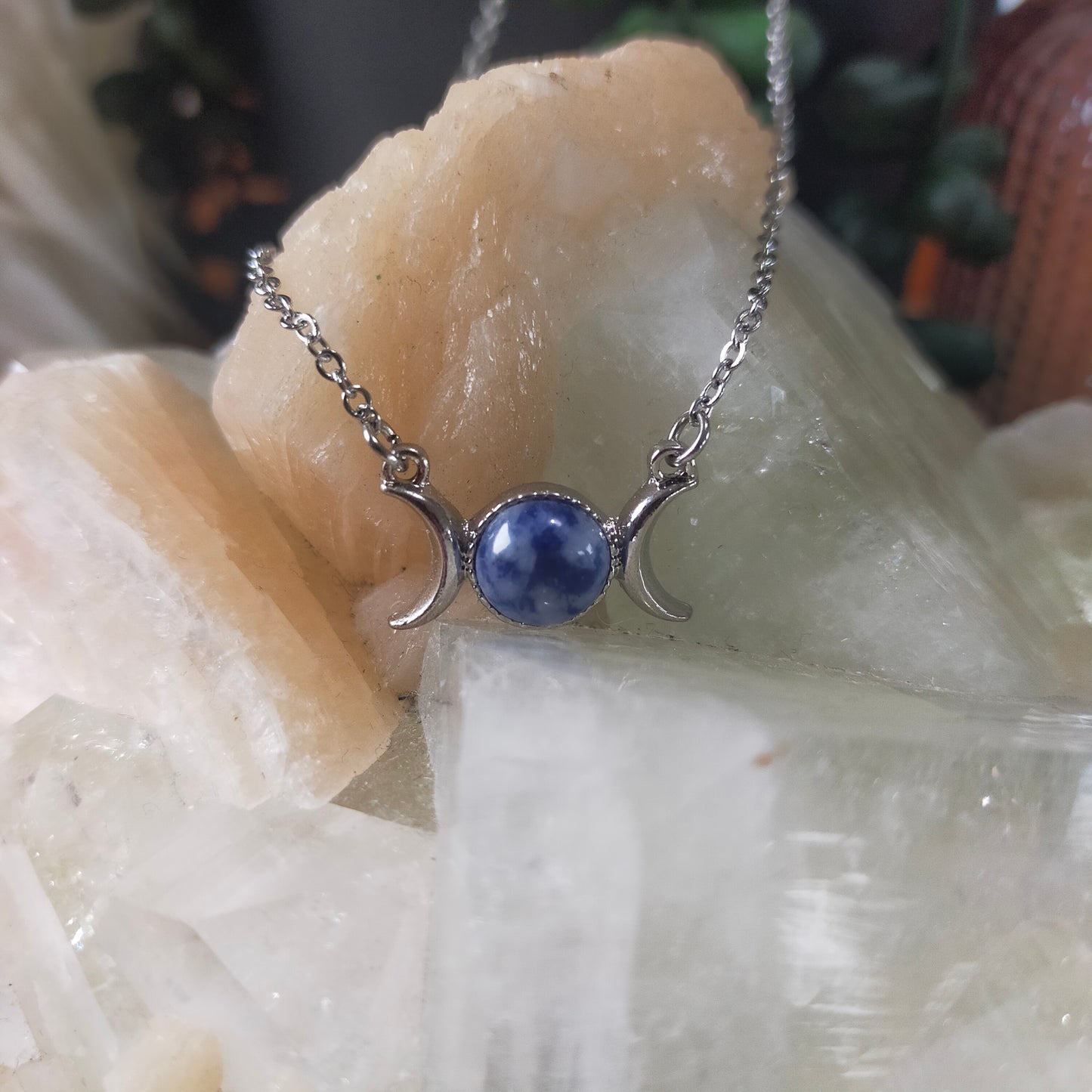 Triple Moon Necklaces