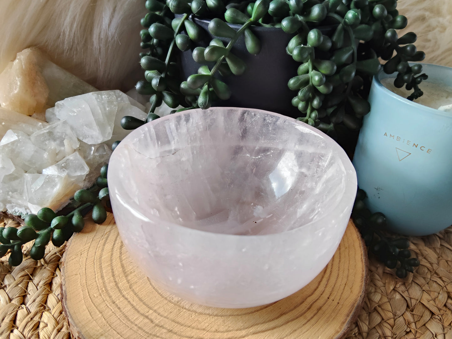 Rose Quartz Bowl