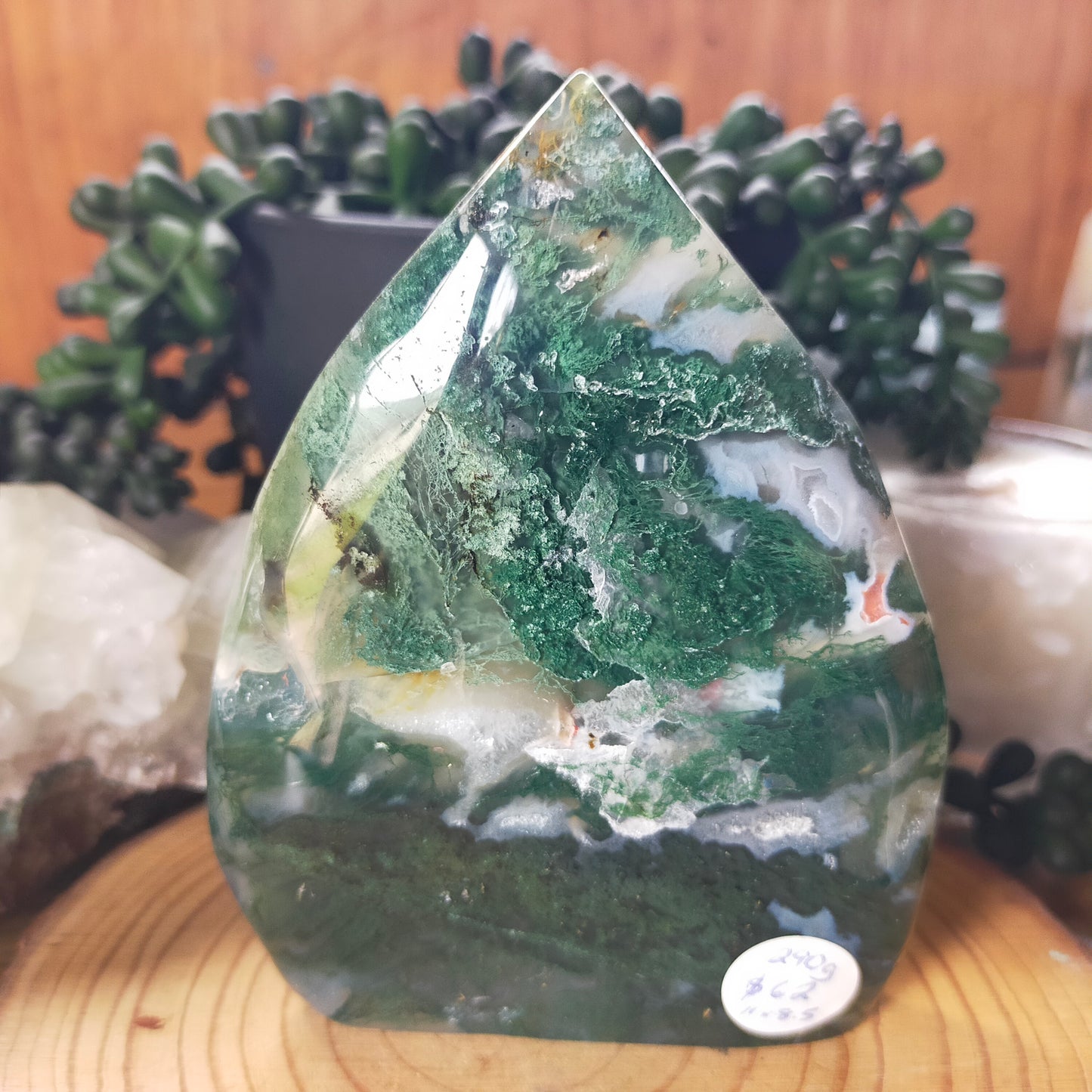 Moss Agate Freeform