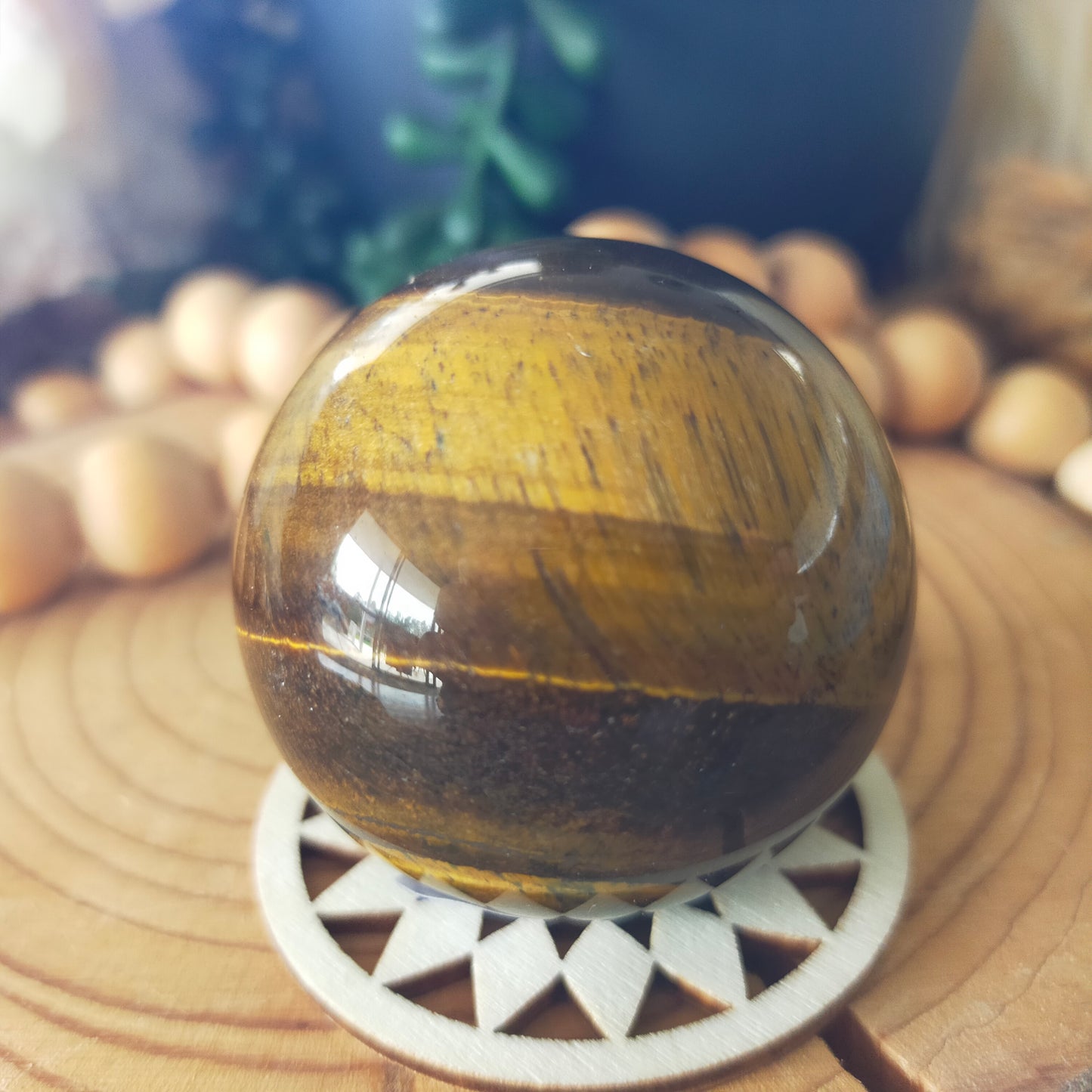 Tiger's Eye Spheres