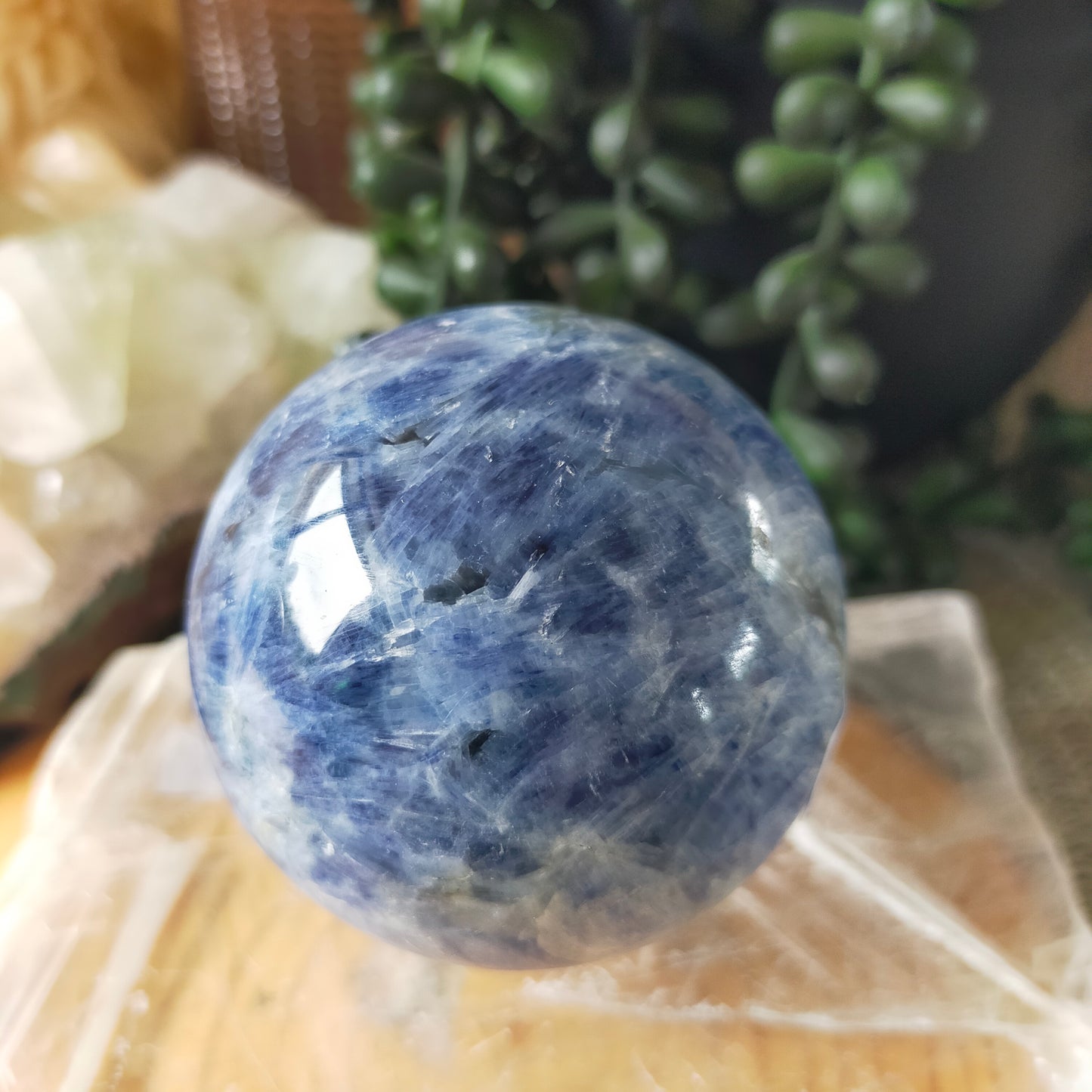 Blue Kyanite Sphere