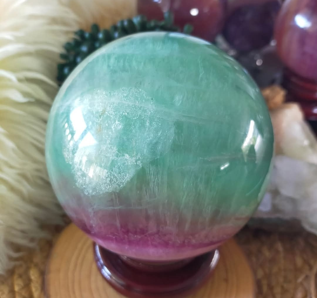Large Fluorite Sphere