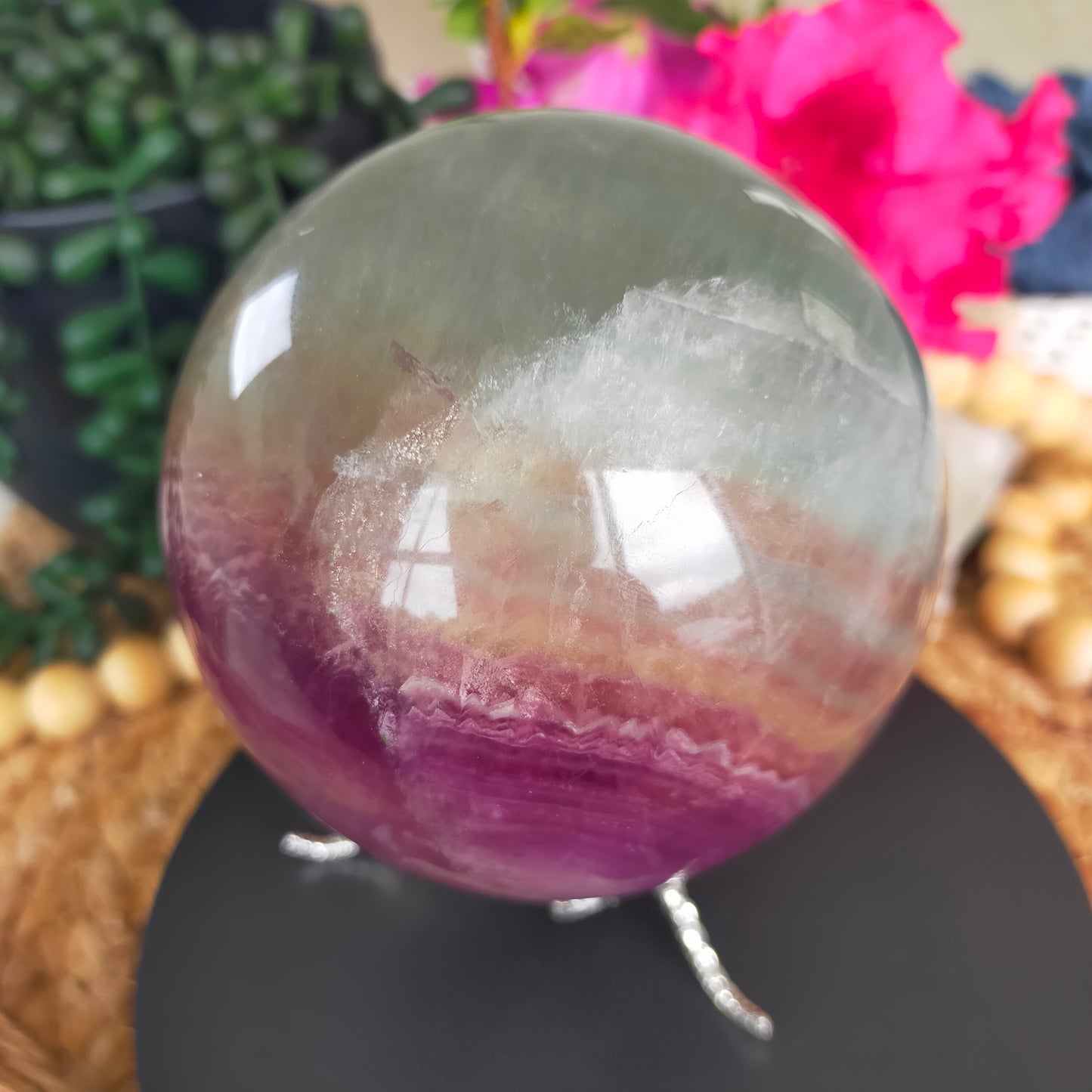 Candy Fluorite Sphere