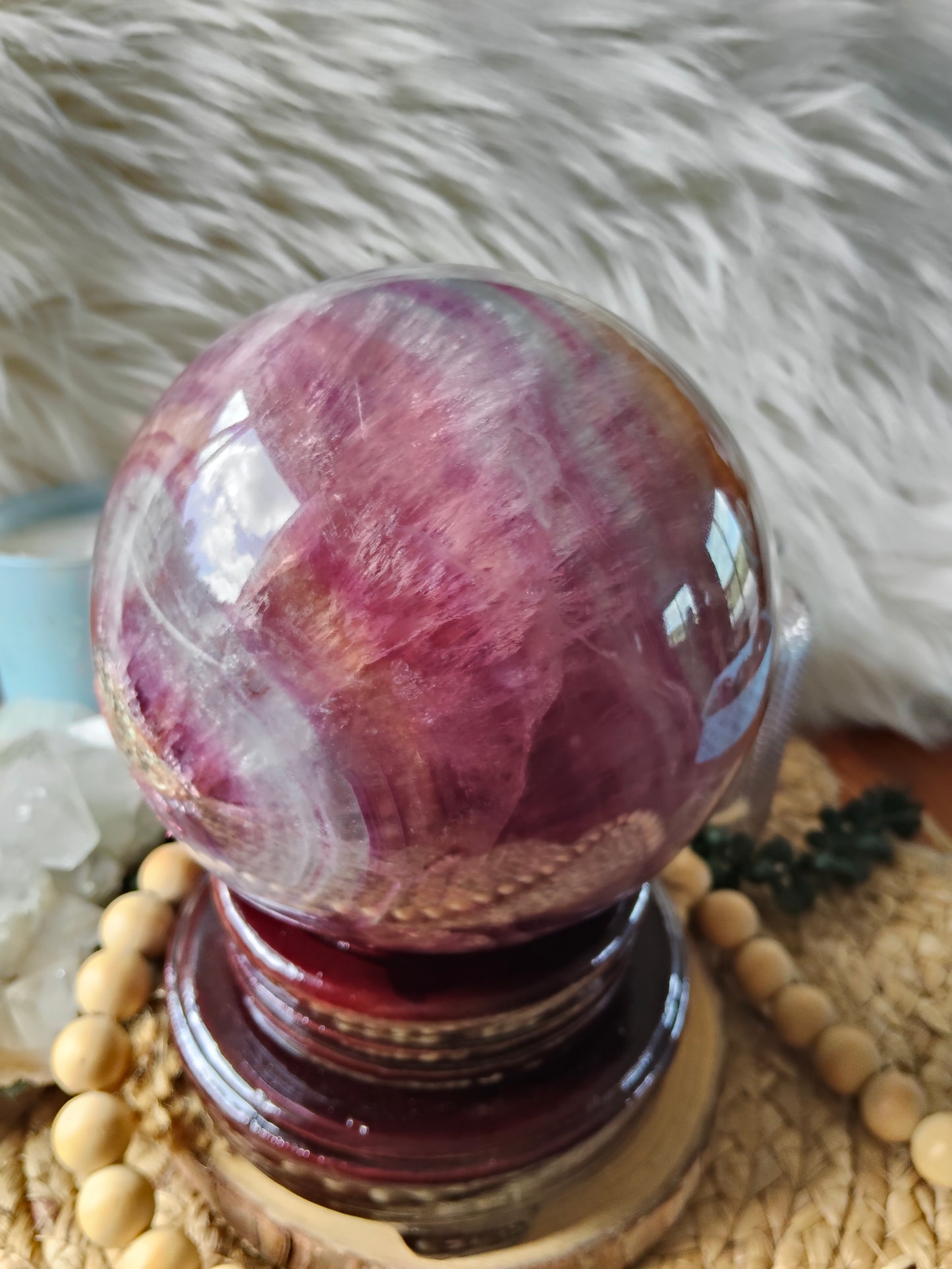 Large Fluorite Sphere